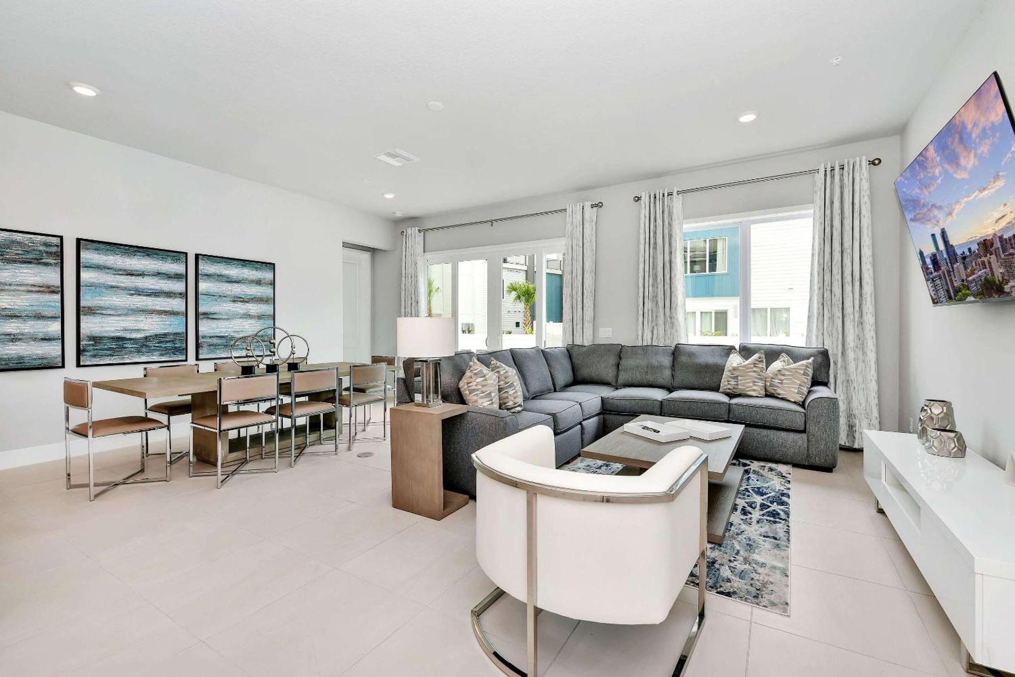 Four-Bedroom Apartment Balcony