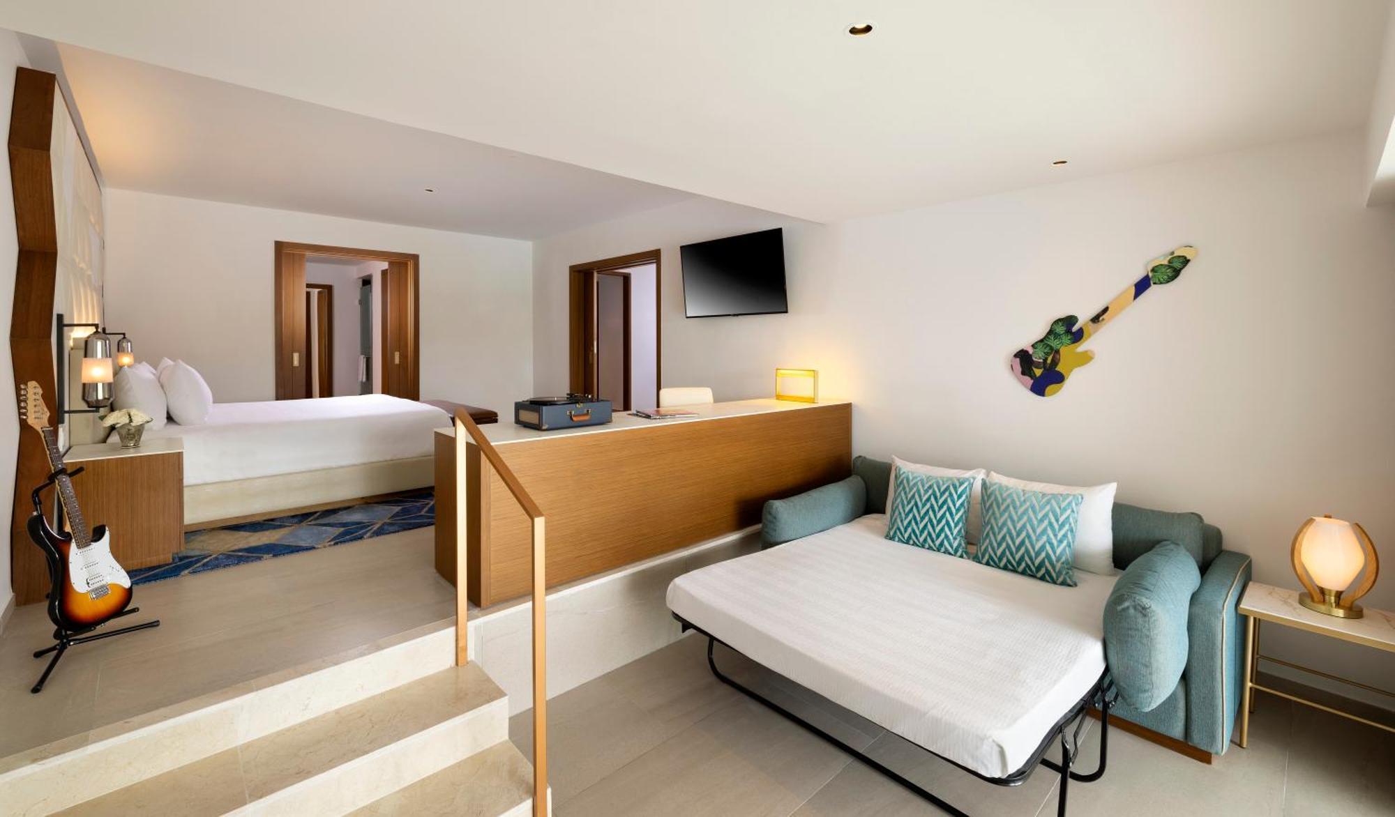 Suite Rocher avec 1 Chambre Lit King-Size, Canapé-Lit et Assistant Personnel
