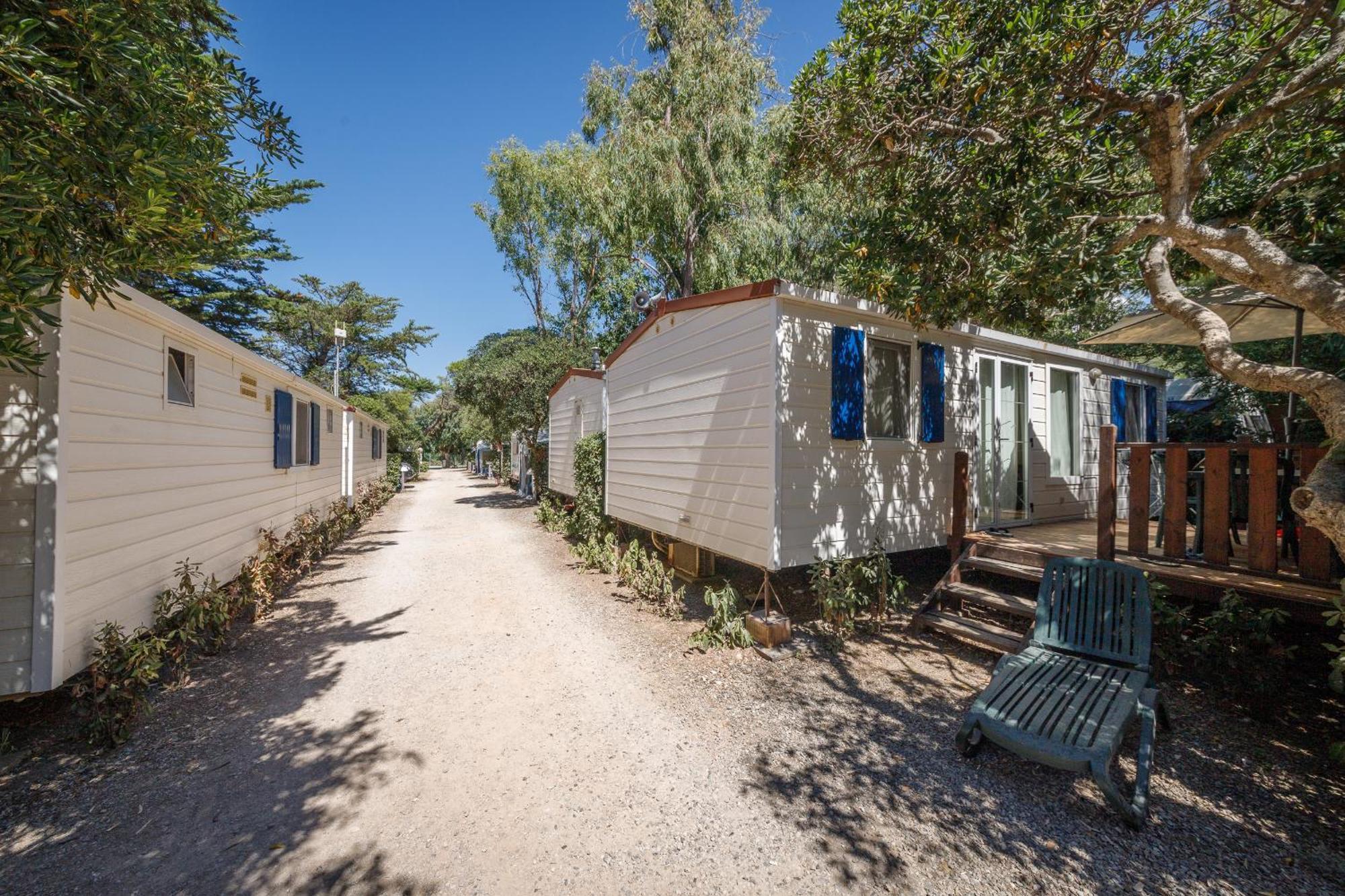 Mobile Home terrace