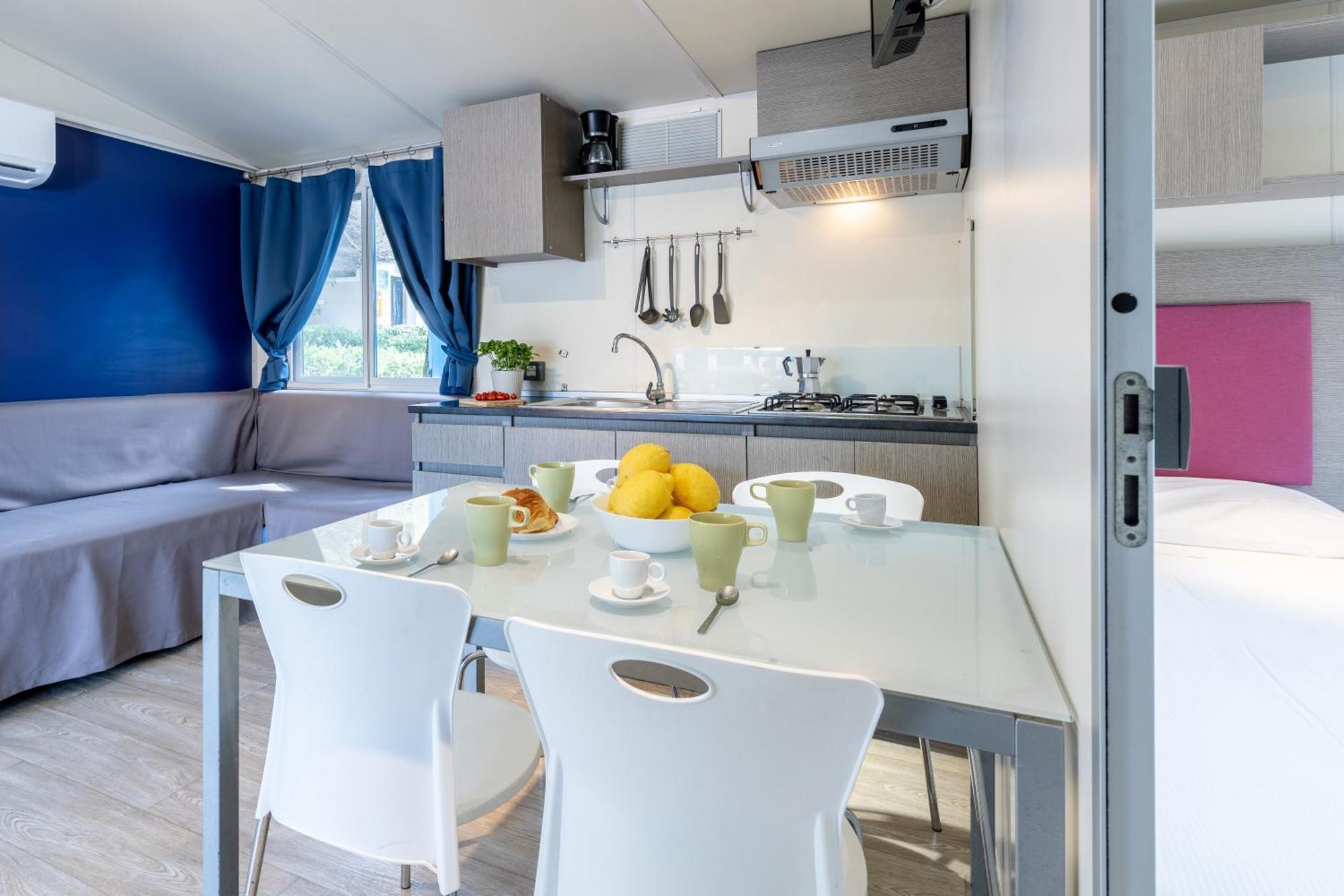 Mobile Home terrace