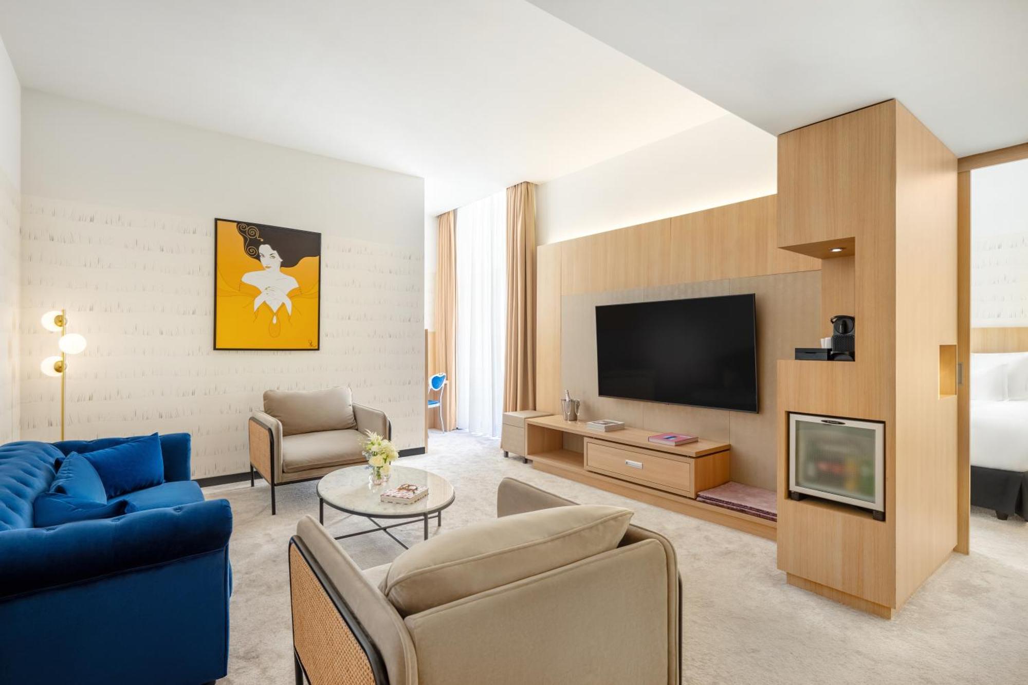 Suite mit 1 Kingsize-Bett und Schlafsofa