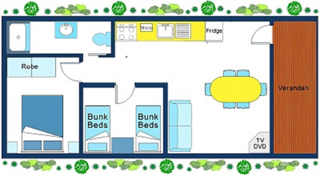Two Bedroom Pet Friendly Cabin
