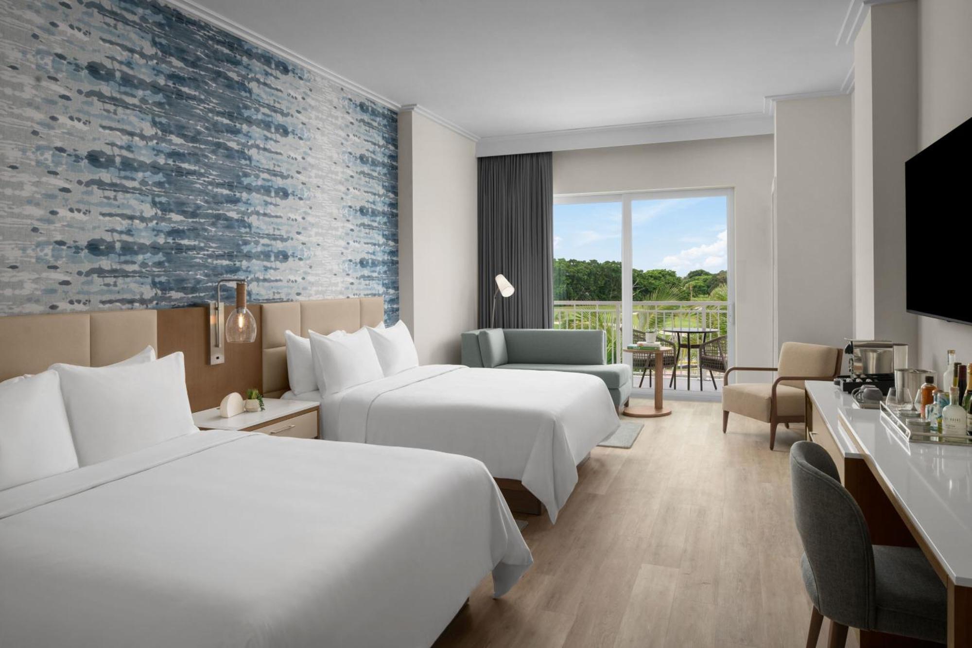 Queen Room Two Queen Beds Pool View
