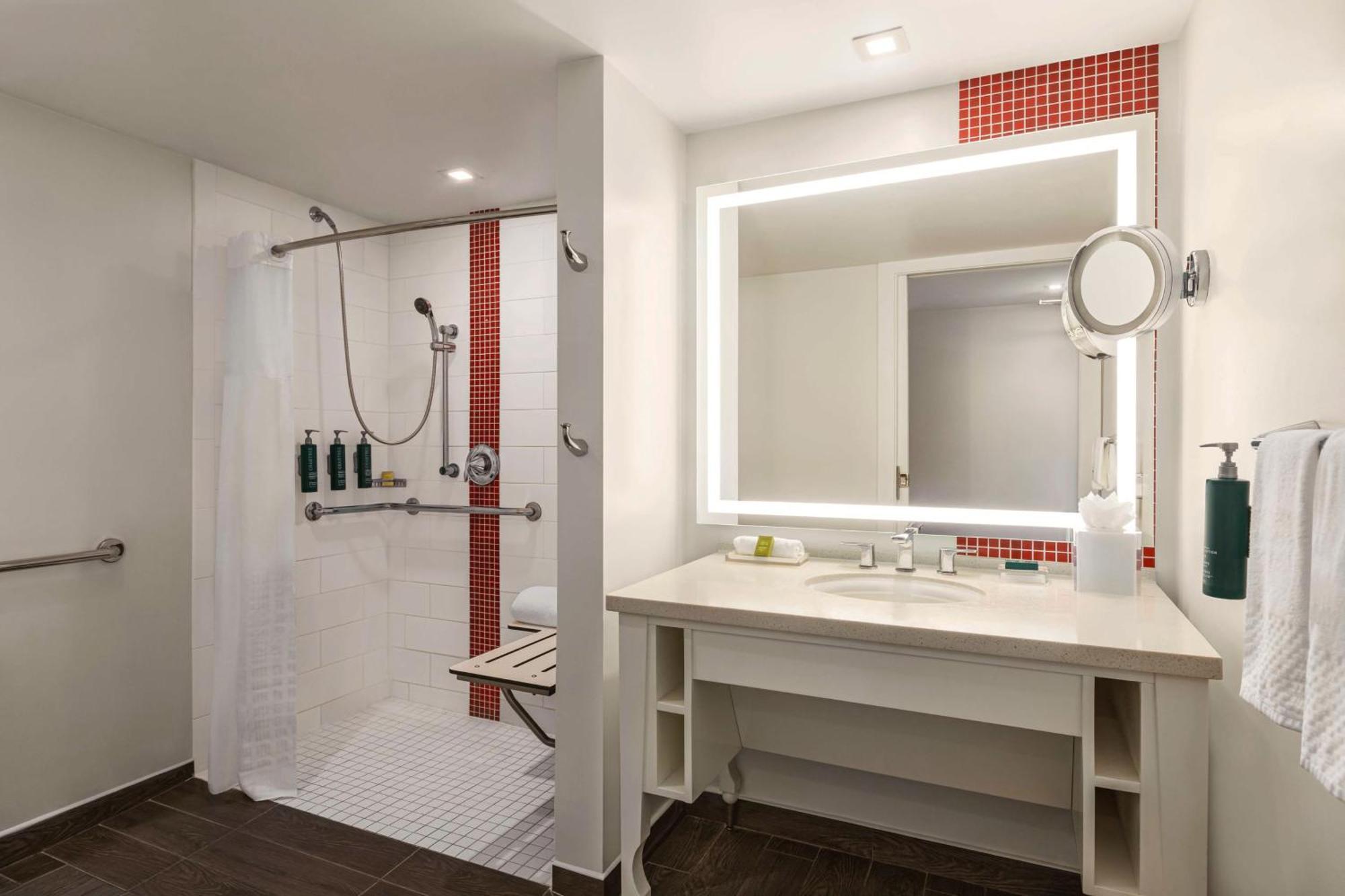 Standard King Roll Shower Disability Access