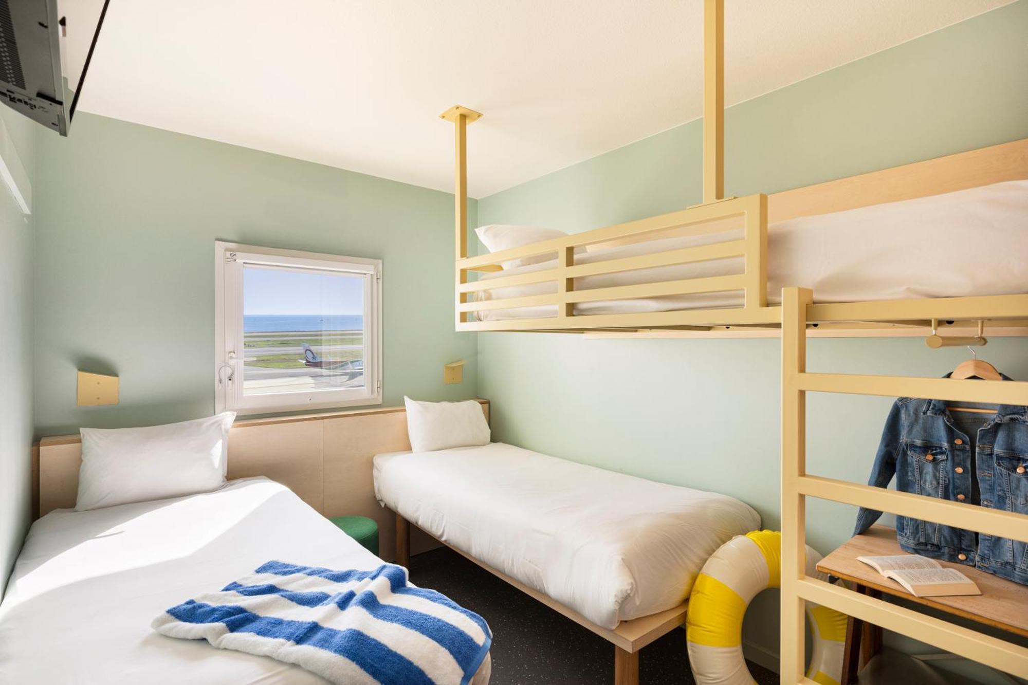 POP Triple Room Two Single One Bunk Bed