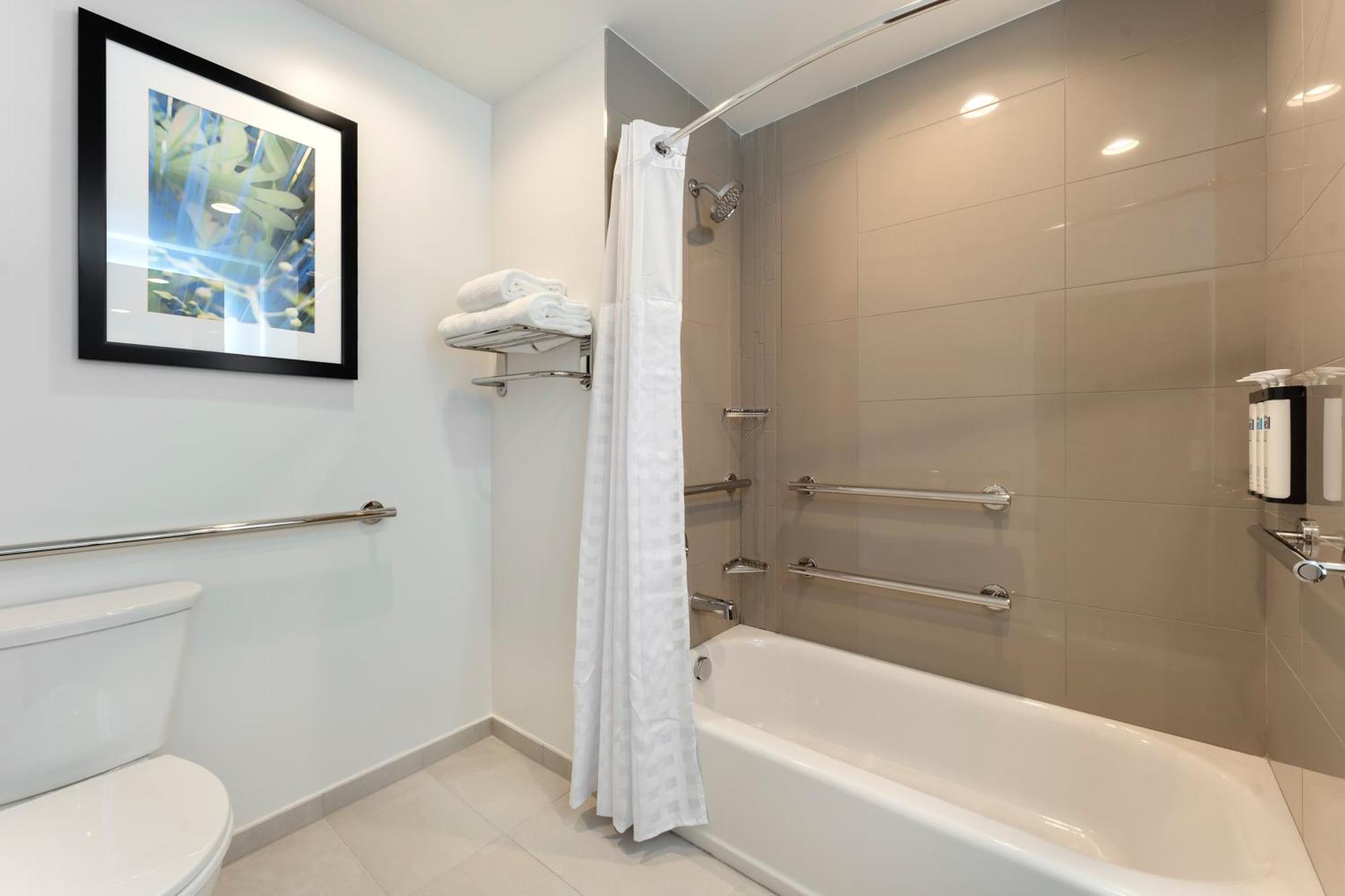 King Studio Suite Kitchen Tub Sofa Bed Disability Access