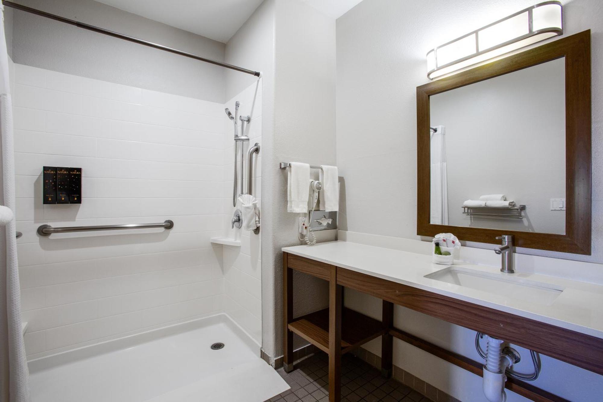 King Accessible Roll Shower