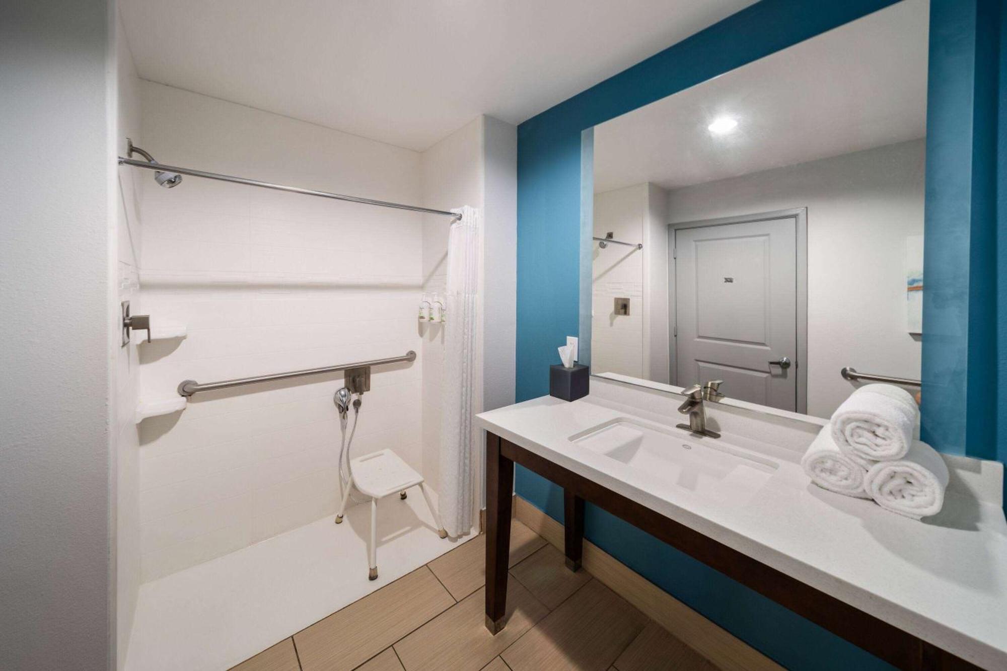 King Room Roll Shower Mobility Access or Non-Smoking