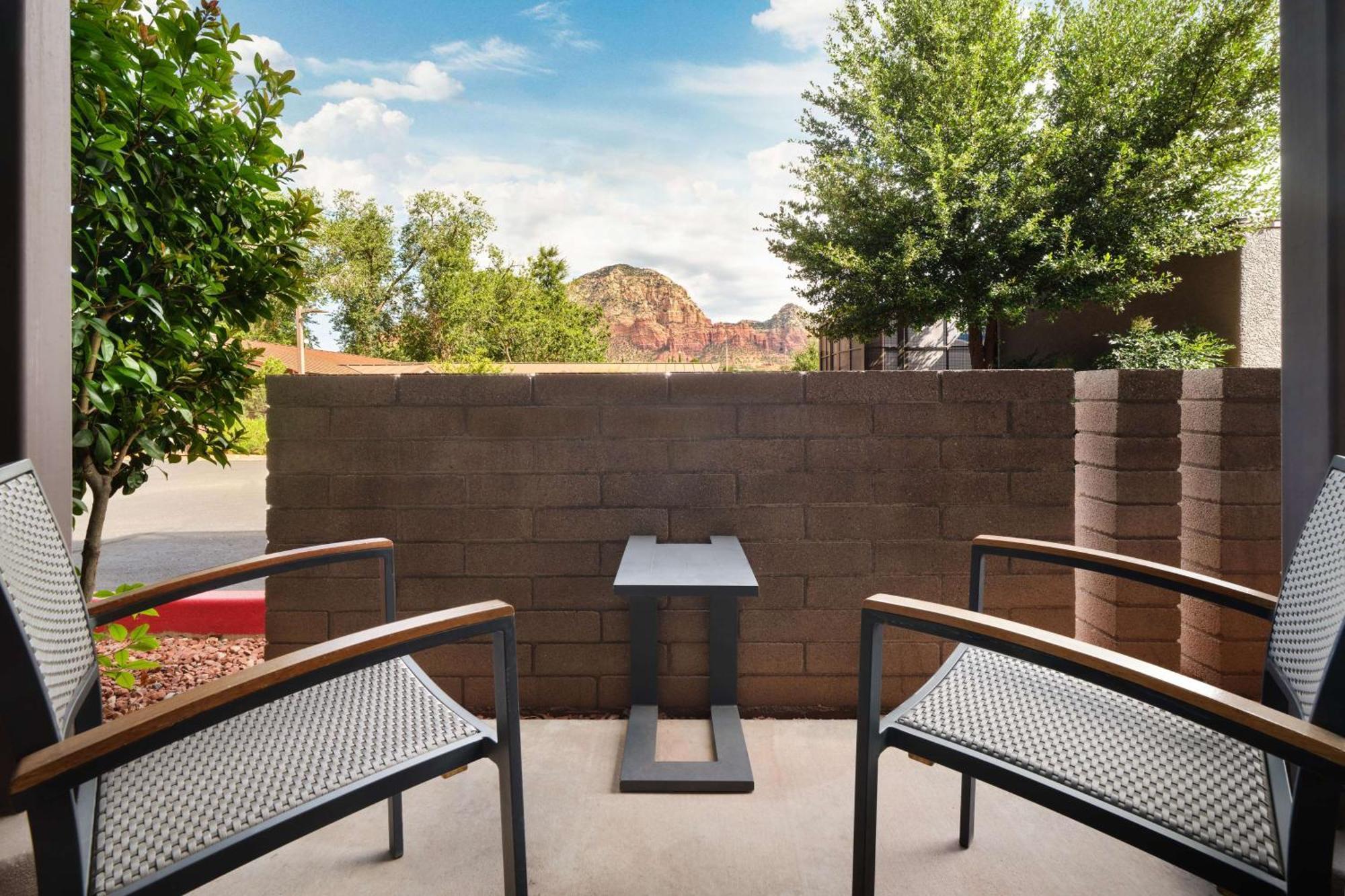Double Room Two Double Beds Patio Non-Smoking