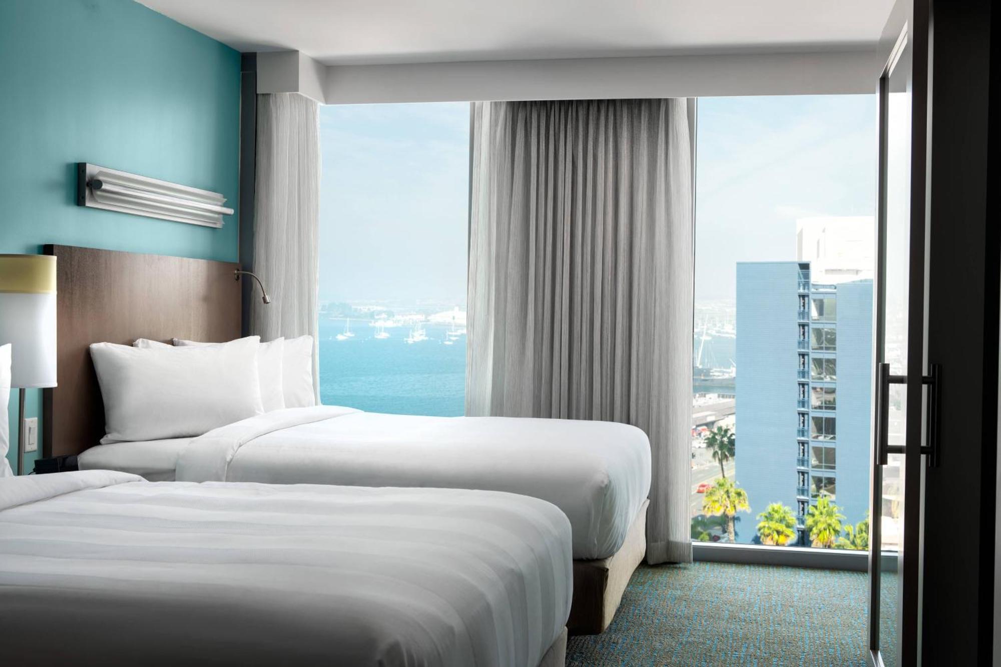 Queen Suite Two Queen Beds Partial Bay View