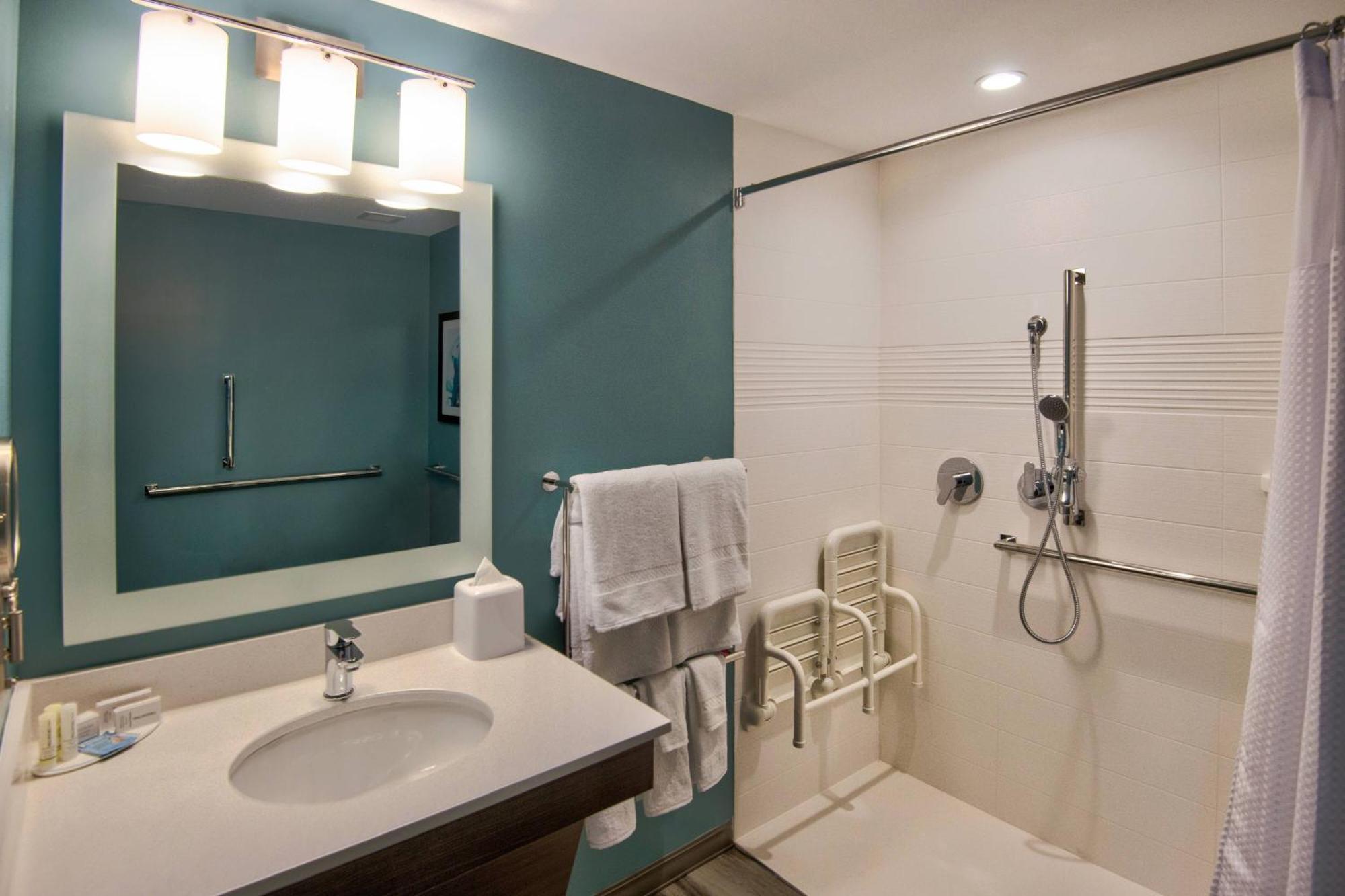 Queen Studio Roll Shower Mobility Accessible