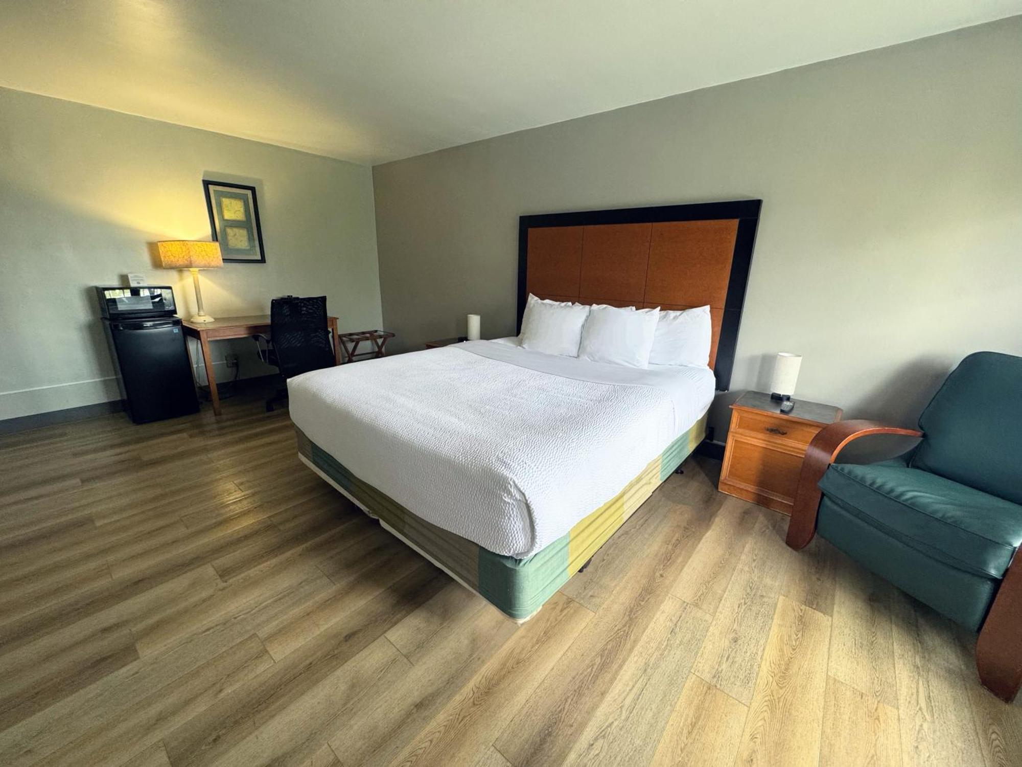 King Room Roll Shower Hearing Accessible or Non-Smoking