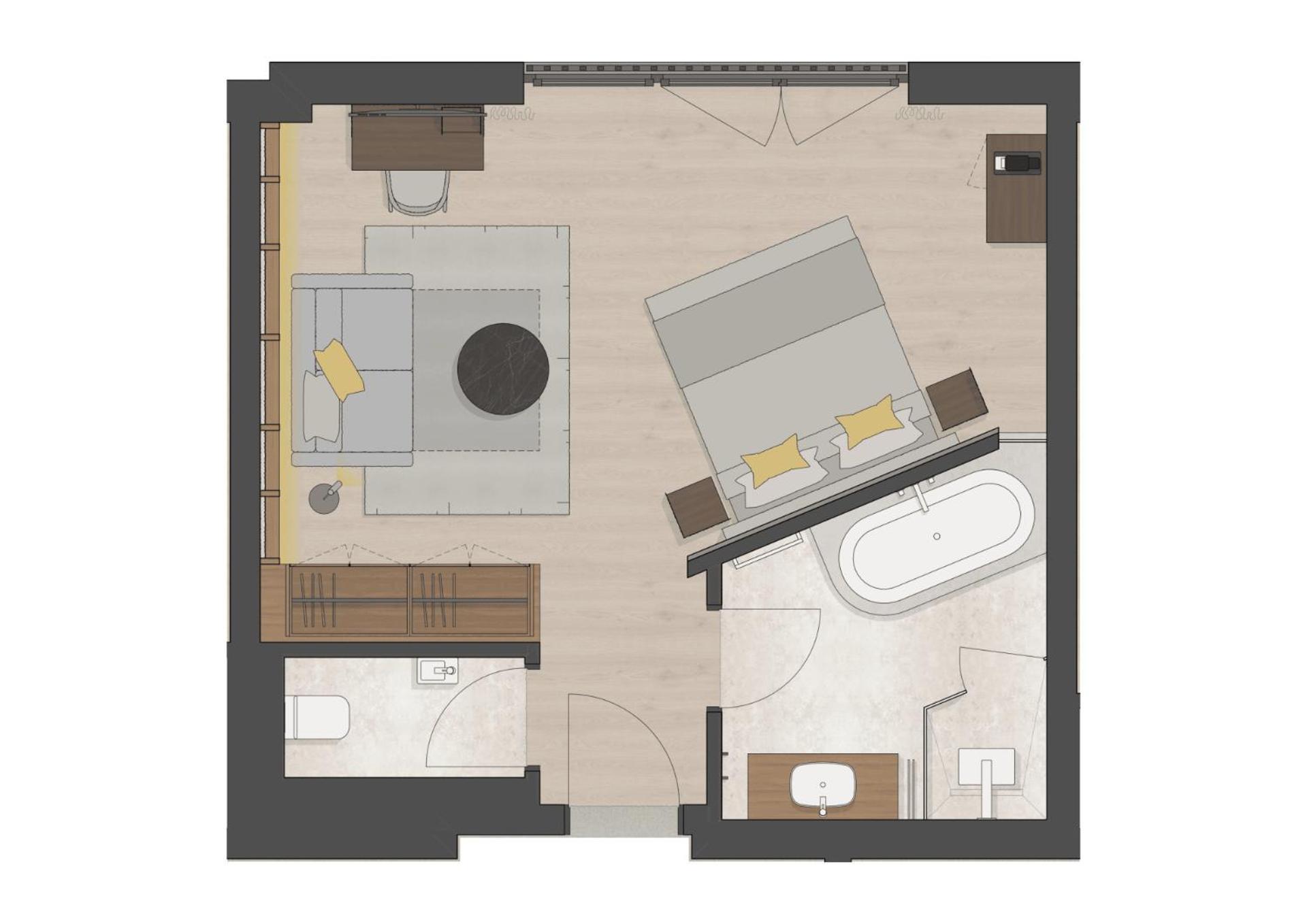 Double Room Mountain View