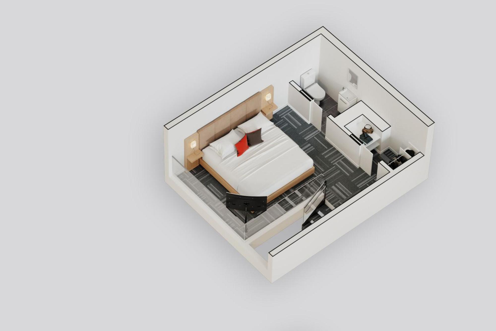 Penthouse 1 King Sofa bed Full kitchen Fireplace