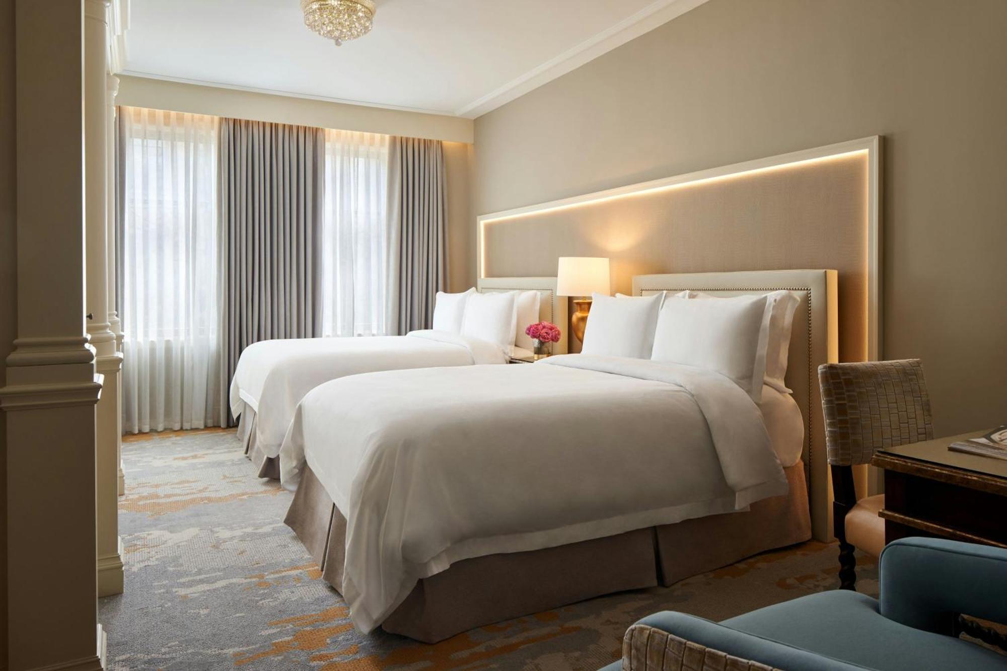 Superior Double Room Two Double Beds Interior View