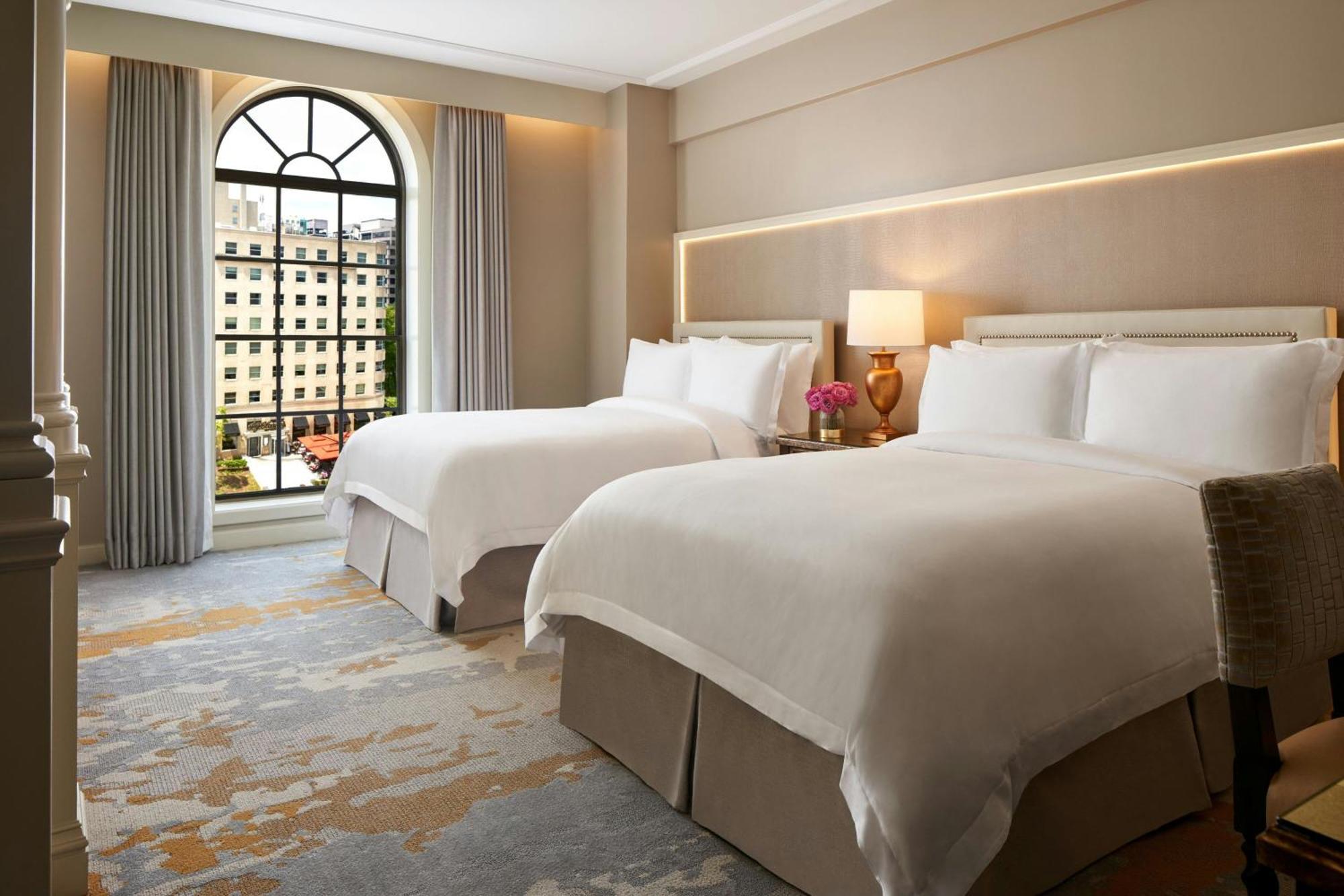Superior Double Room Two Double Beds Interior View