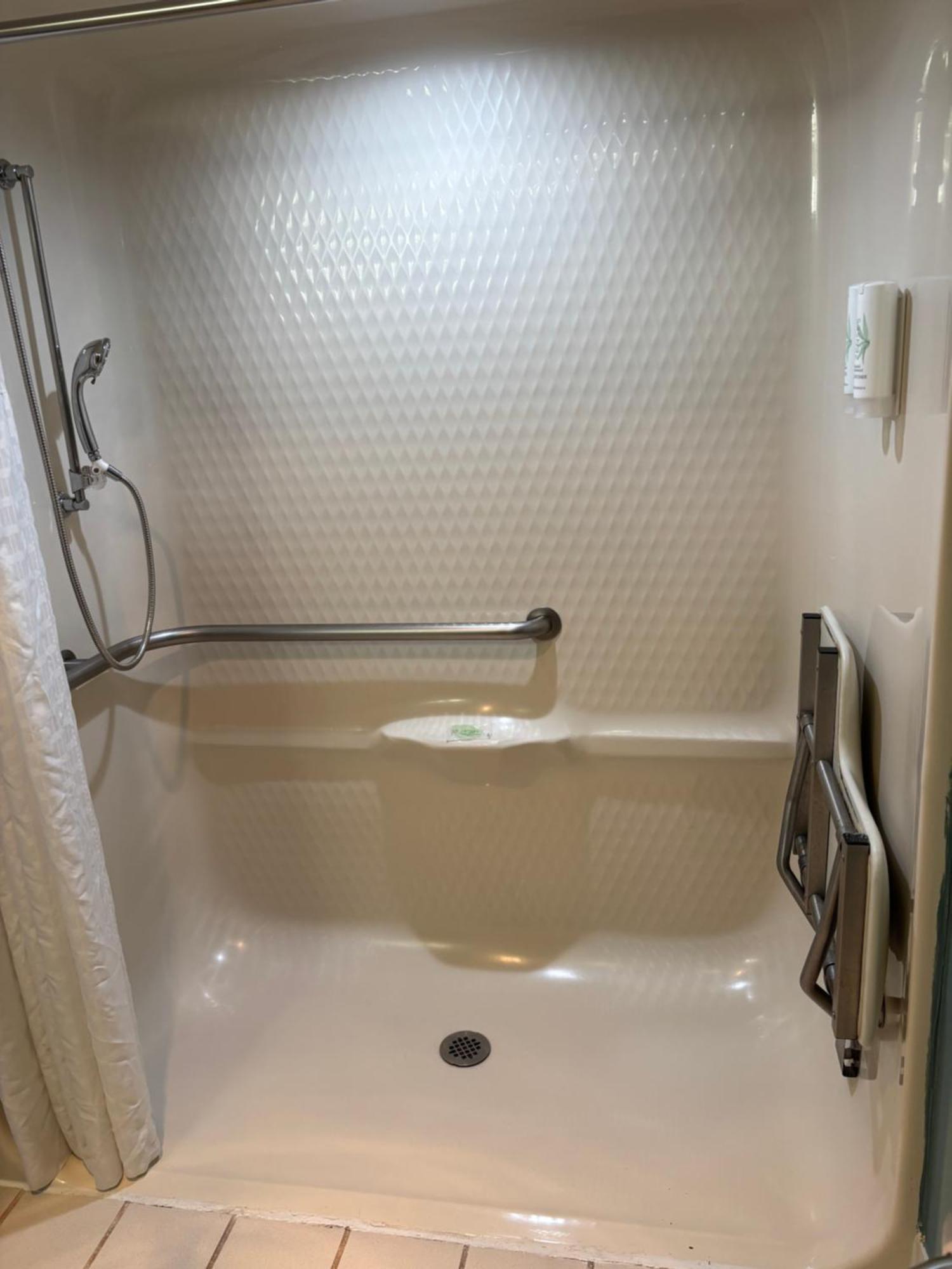 King Room Roll--Shower Accessible or Non-Smoking