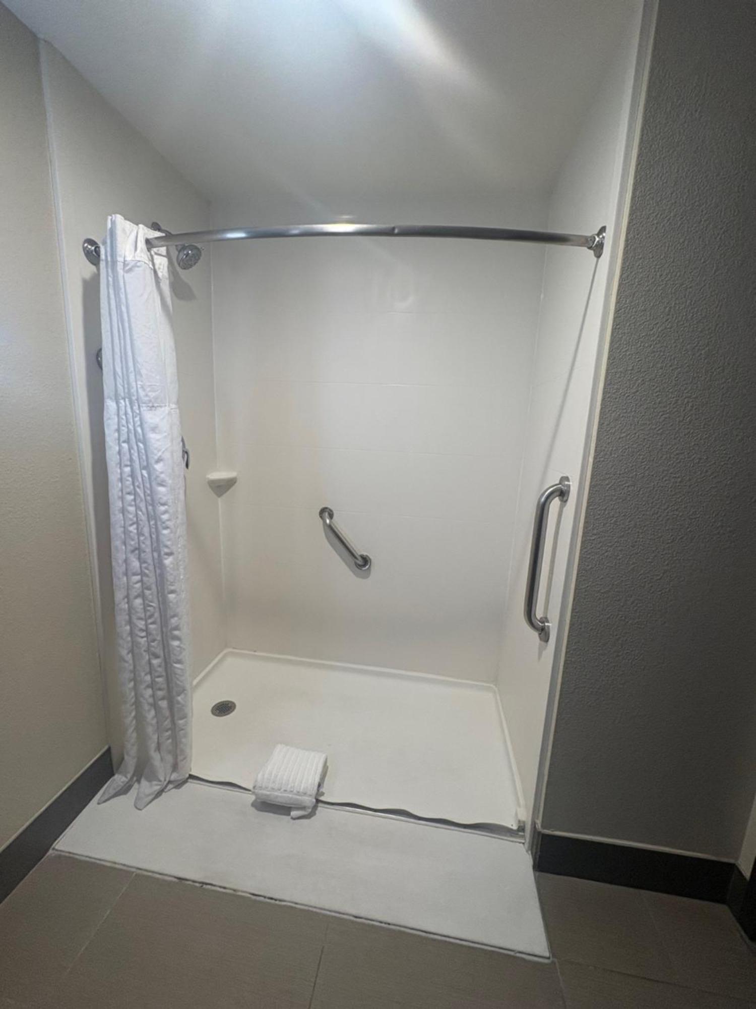King Suite Roll Shower Accessible or Non-Smoking