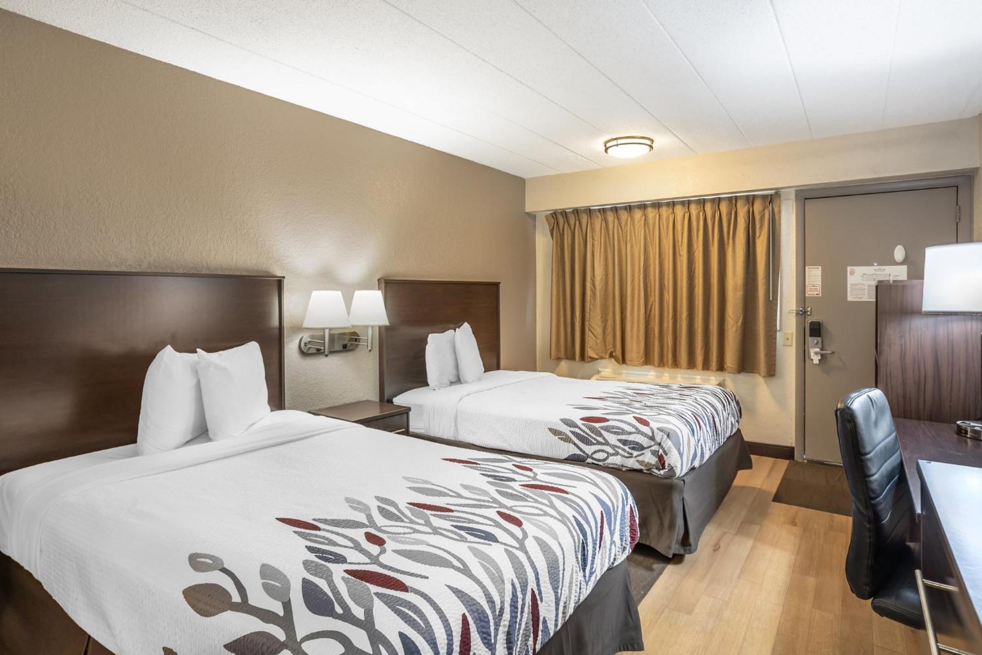 Standard Room Two Double Beds Disability Access Smoke