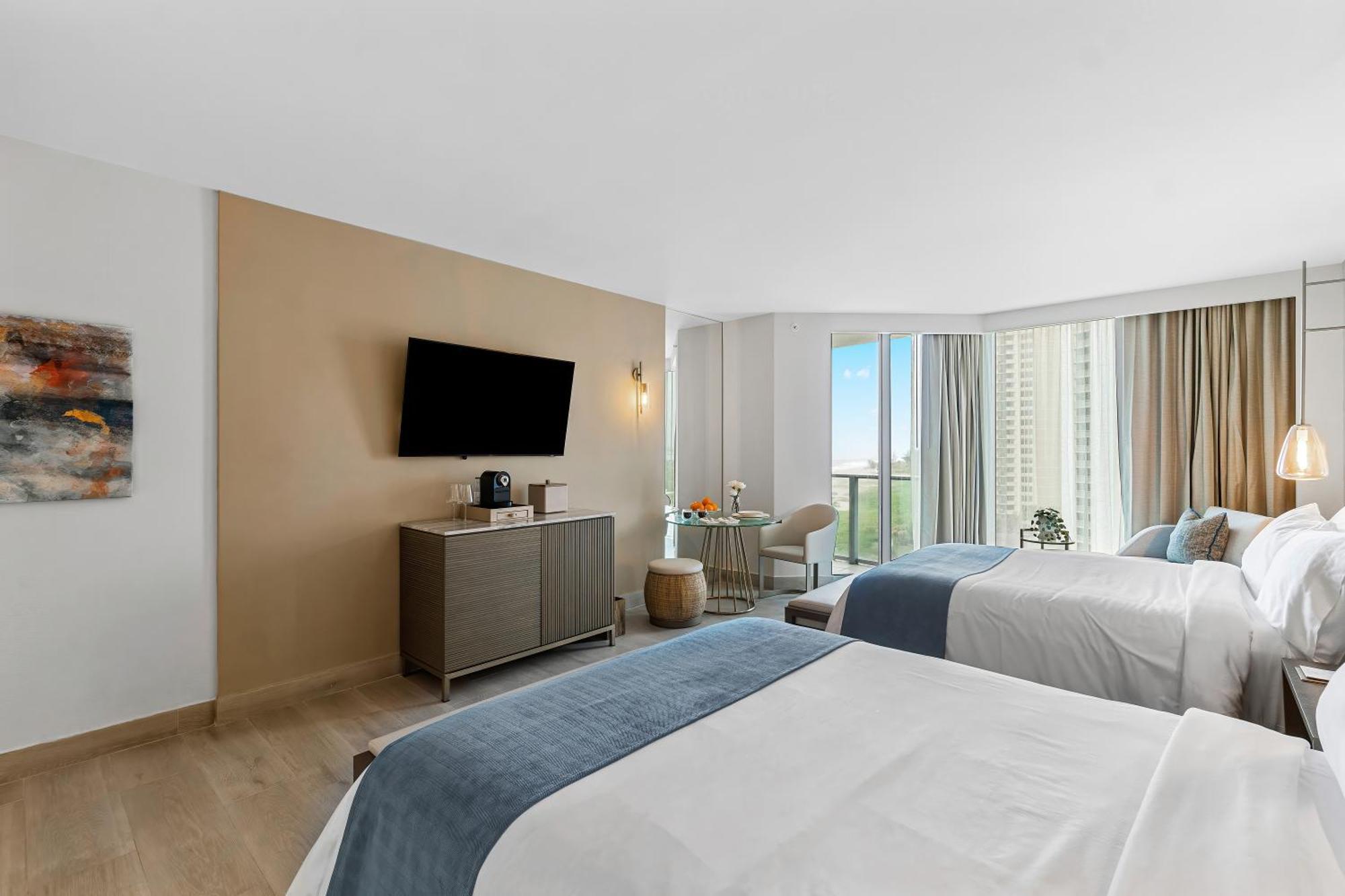 Deluxe Ocean View Two Doubles