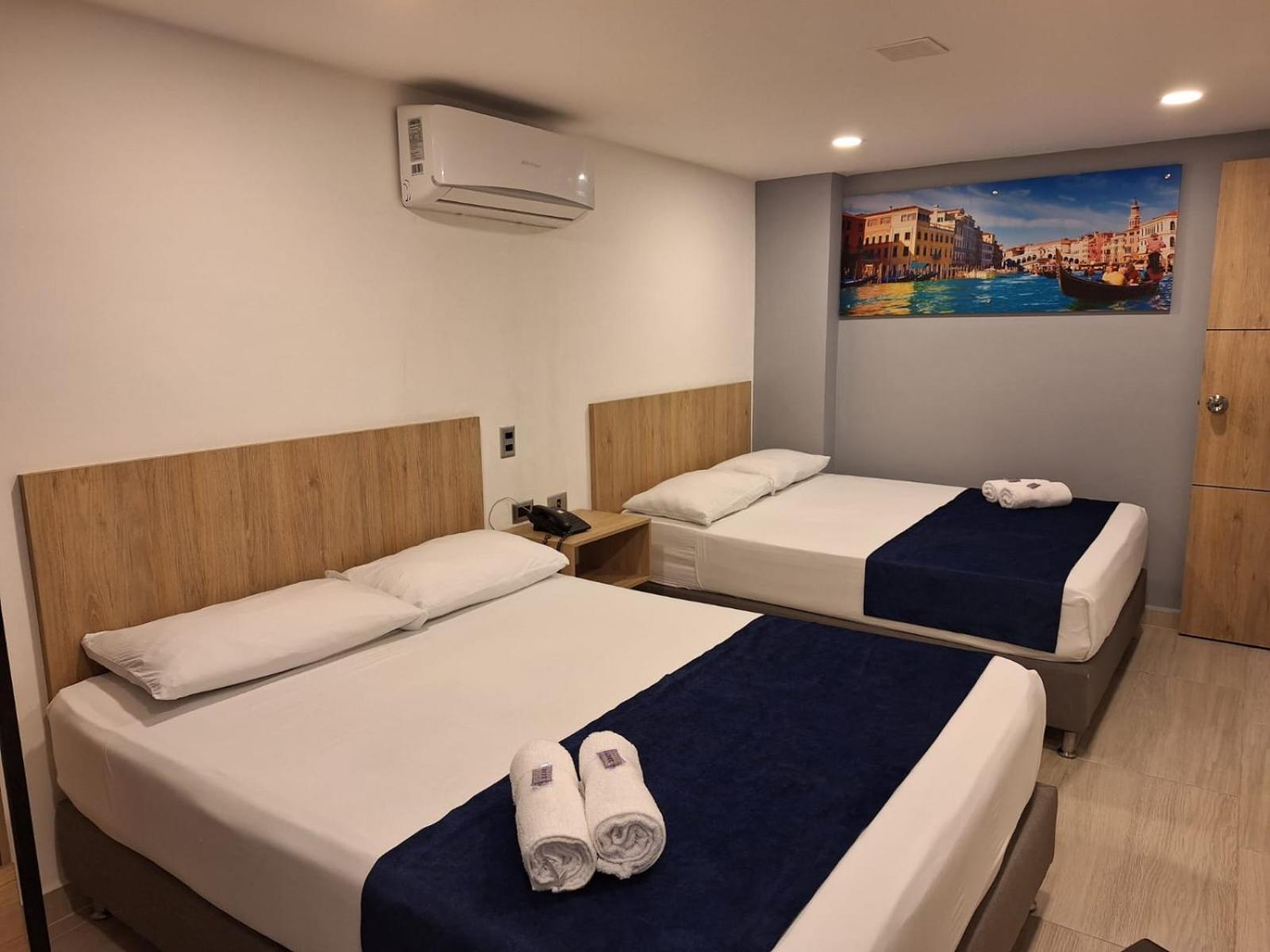 Double Room Two Double Beds