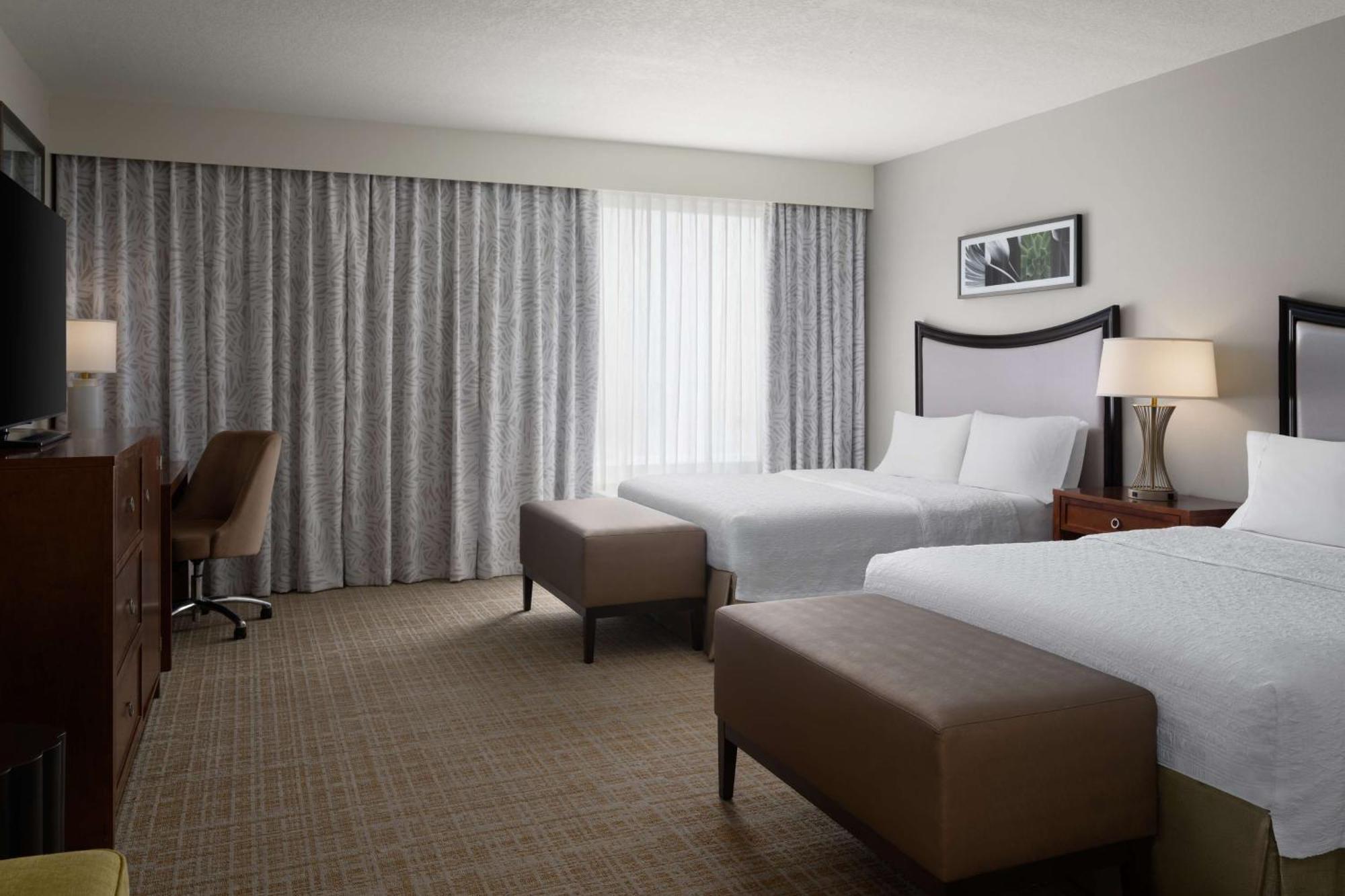 Queen Room Two Queen Beds Roll Shower Mobility or Hearing Access