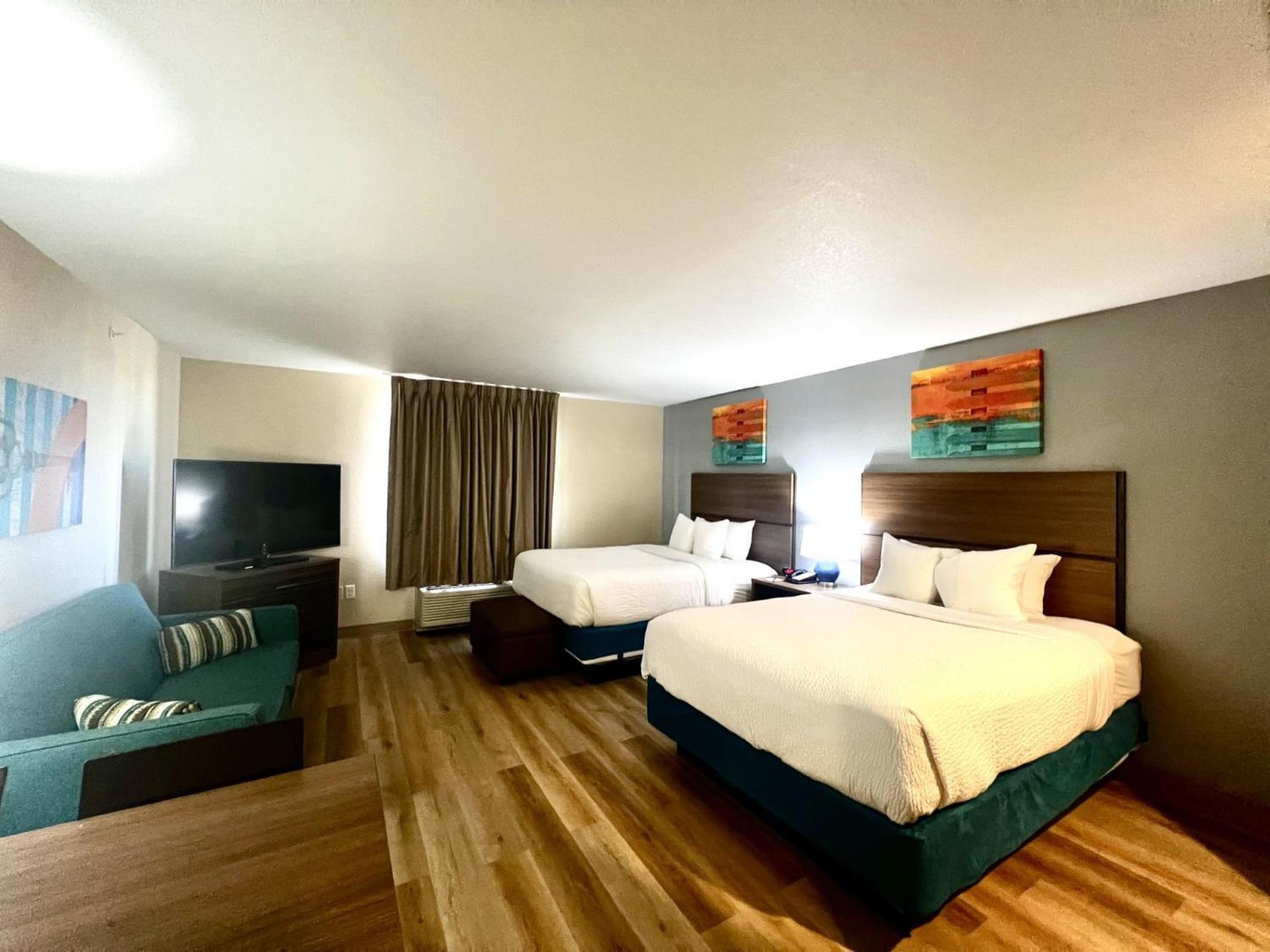 Suite Two Queen Beds Accessible or Non-Smoking