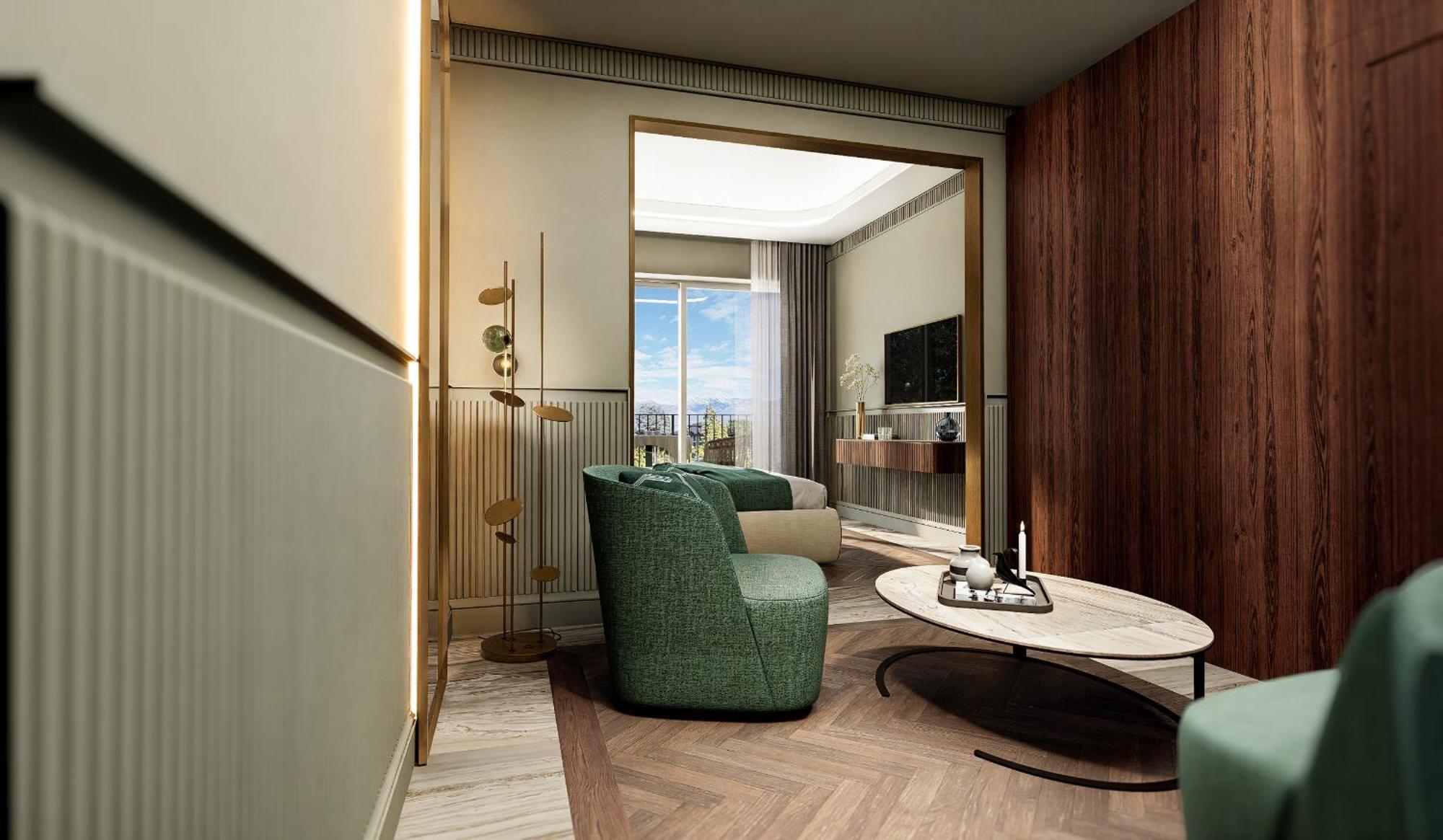 Classic Double or Twin Room - Pool or Lake Side Lateral view