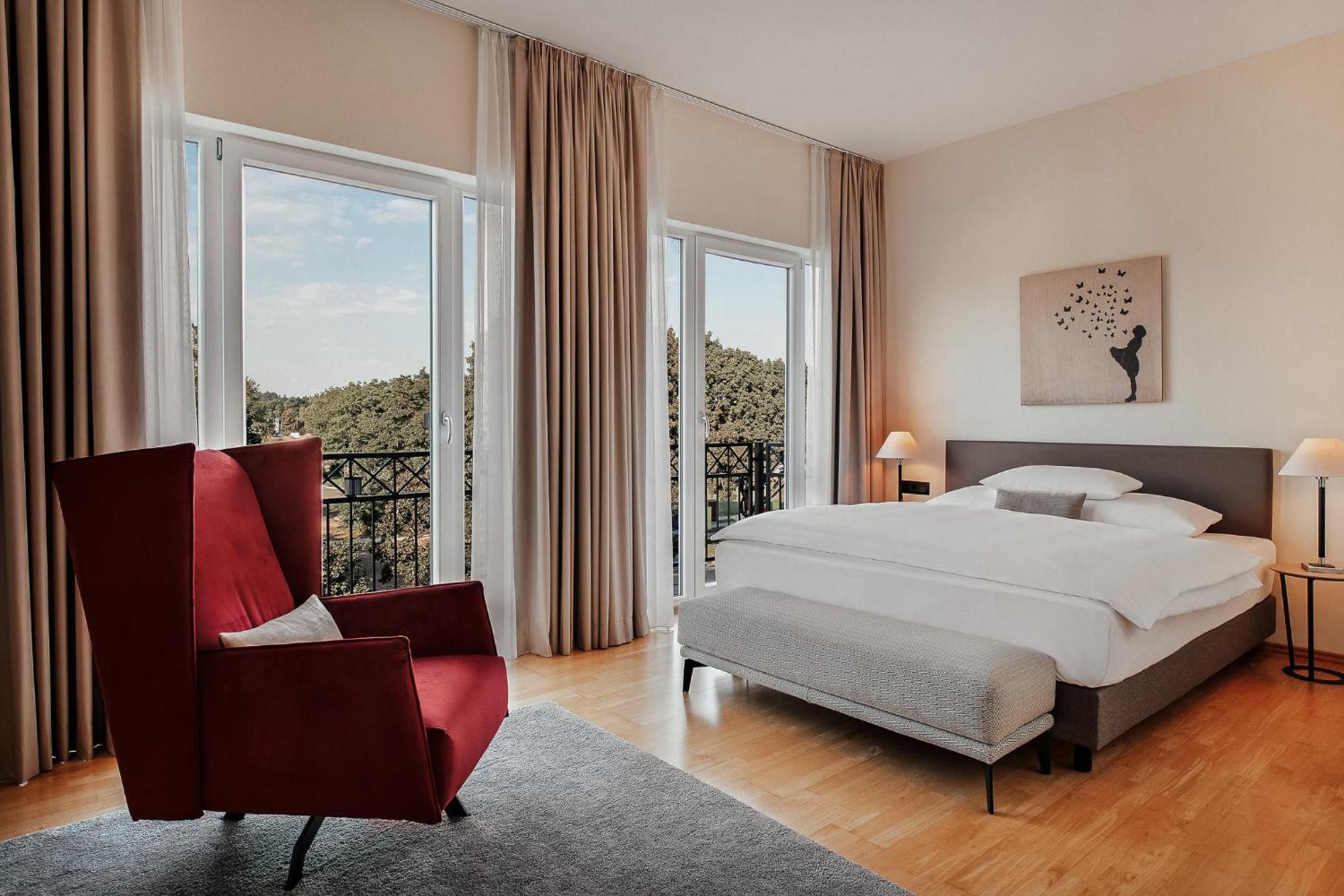 Superior double room spa park view & balcony