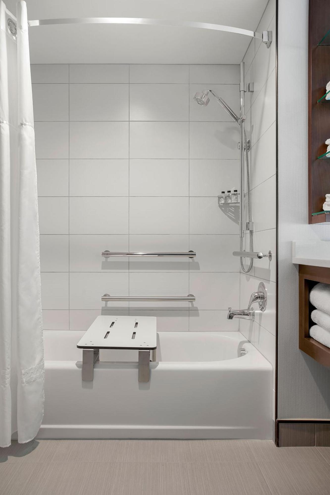 One-Bedroom King Suite Adapted Tub Mobility Accessible