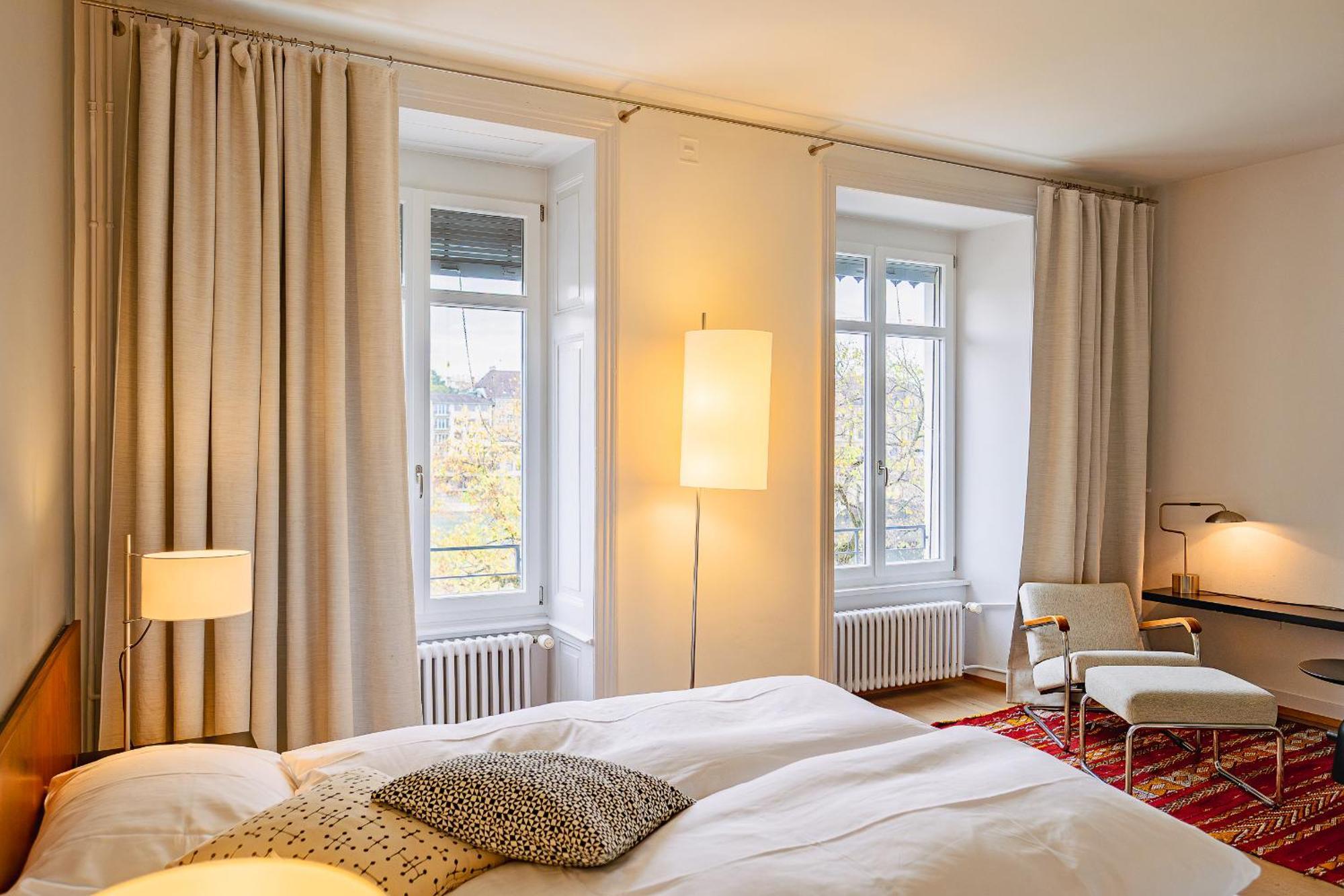 Double Room View to Rhine River