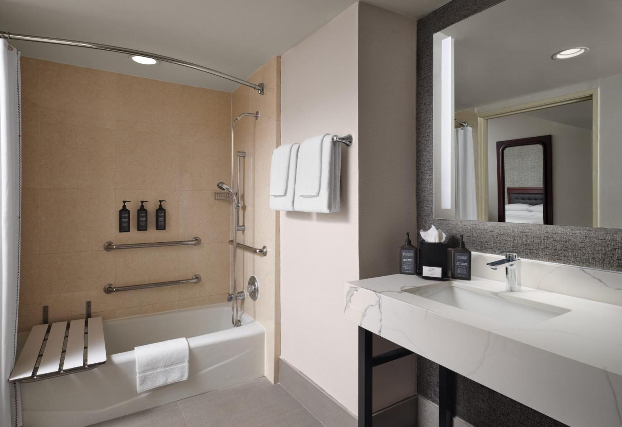 Double Room Two Double Beds Adapted Tub Mobility Hearing Accessible