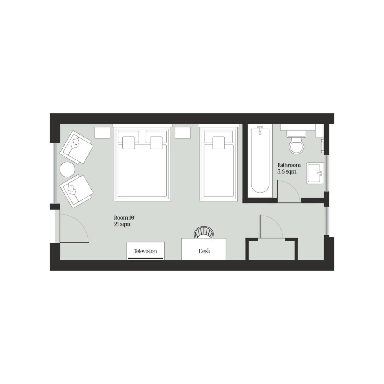 Double Room with Patio