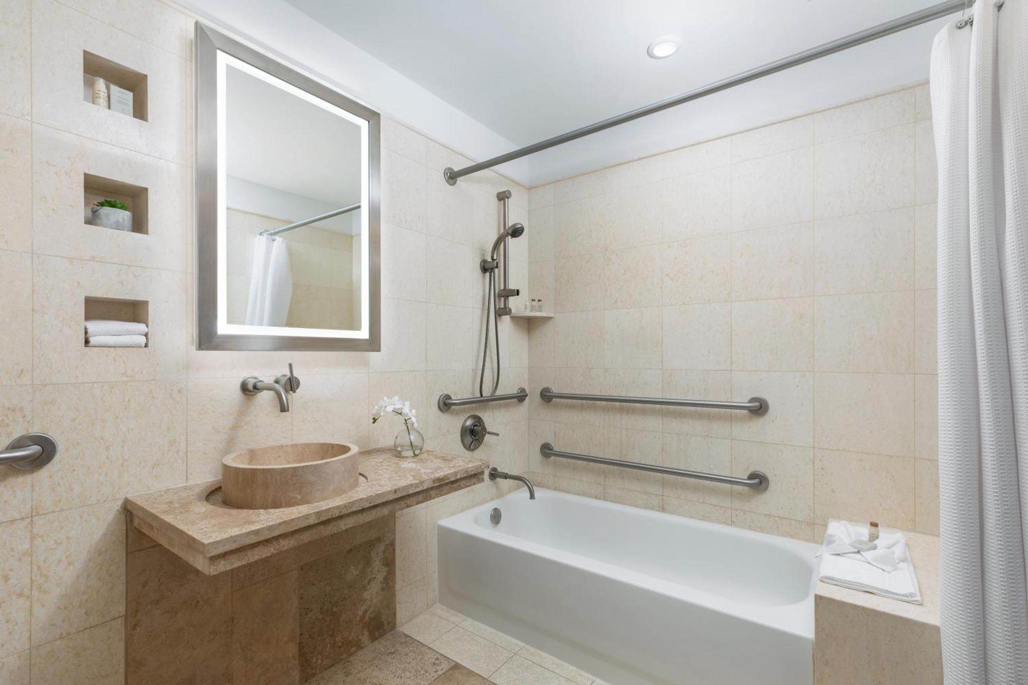 Superior Full Accessible Room Roll Shower