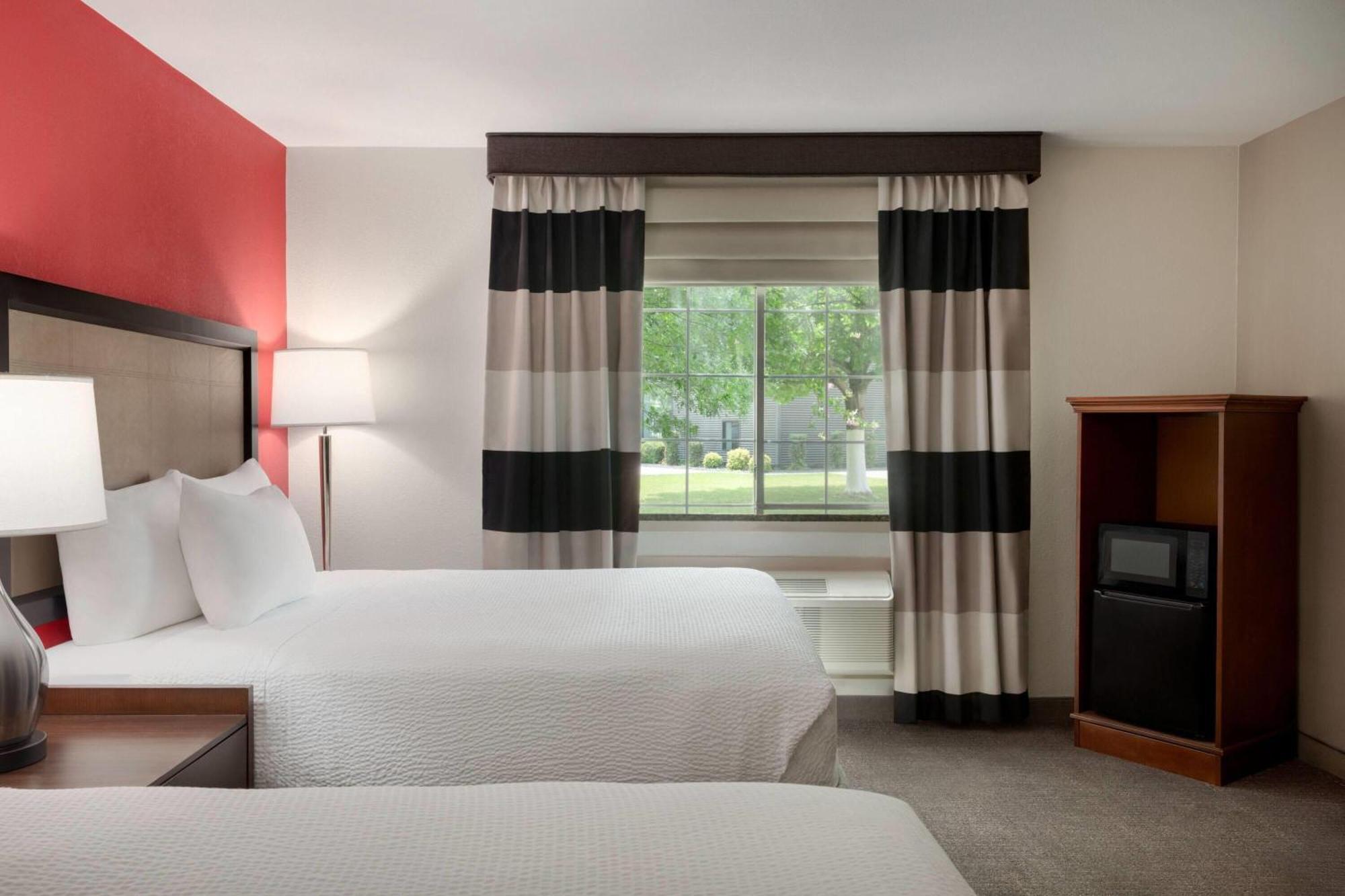Queen Room Two Queen Beds Roll Shower Mobility or Hearing Accessible Non-Smoking