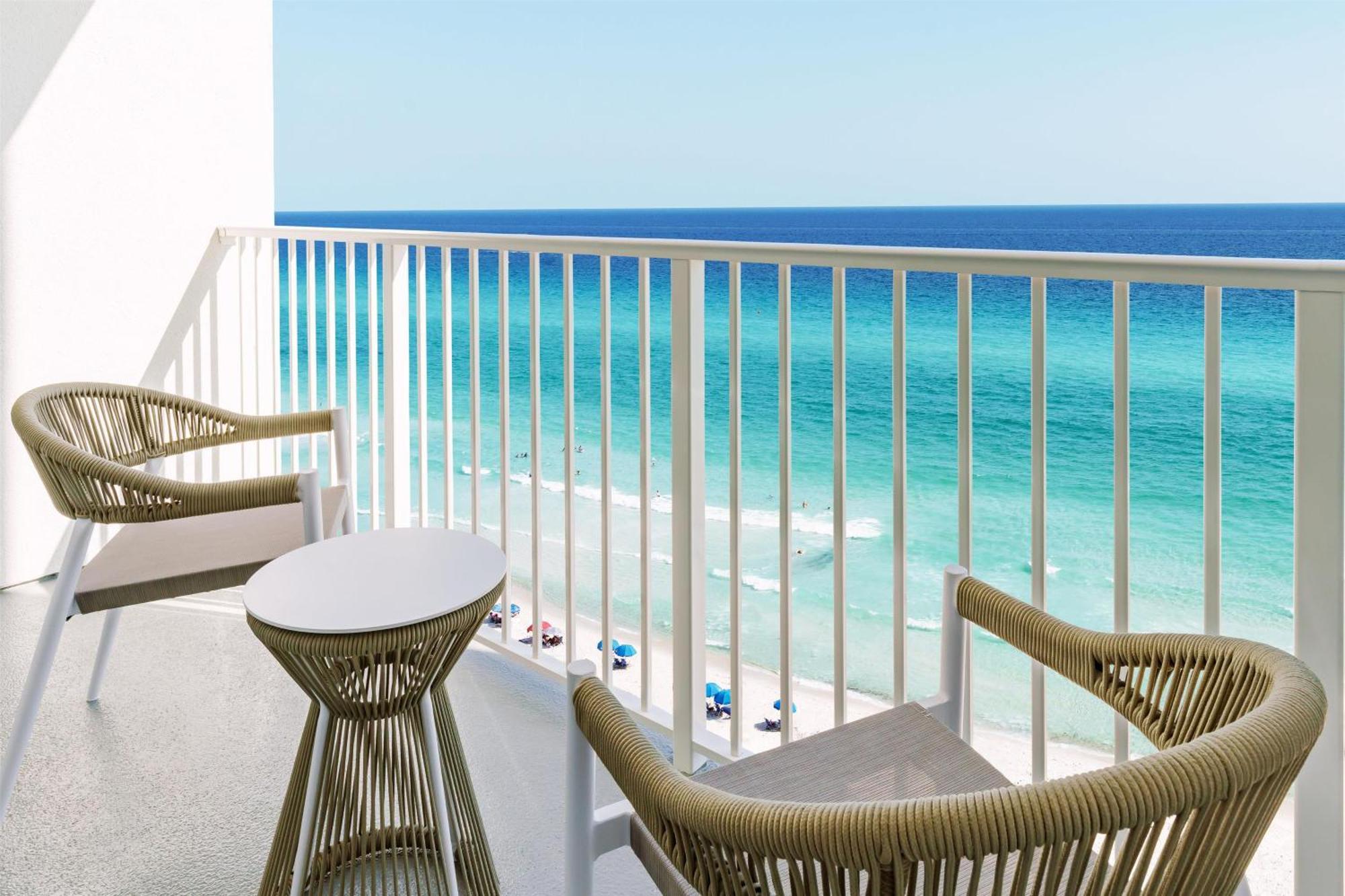 One-Bedroom King Suite with Balcony and Gulf View