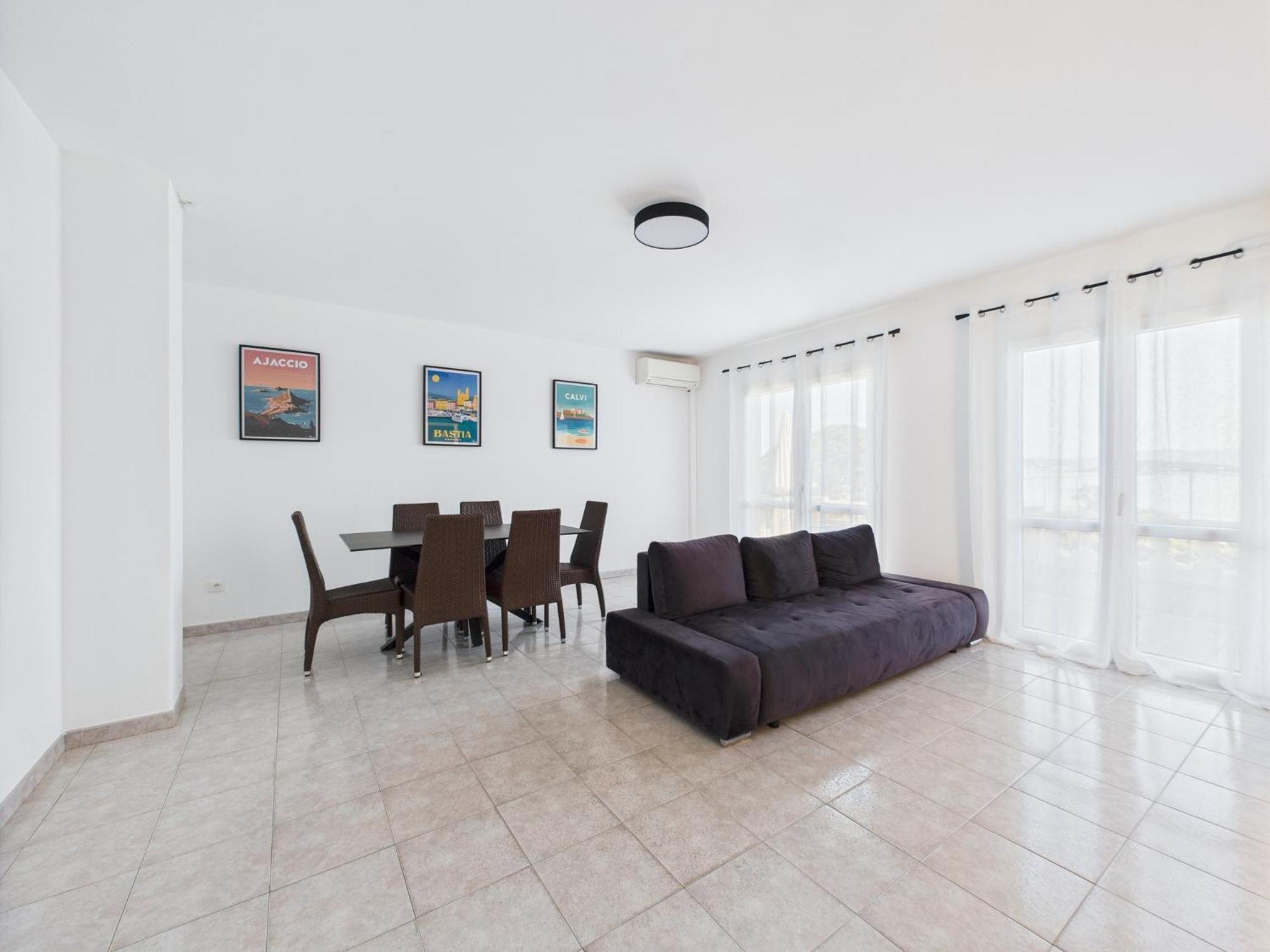 Two-Bedroom Apartment Balcony
