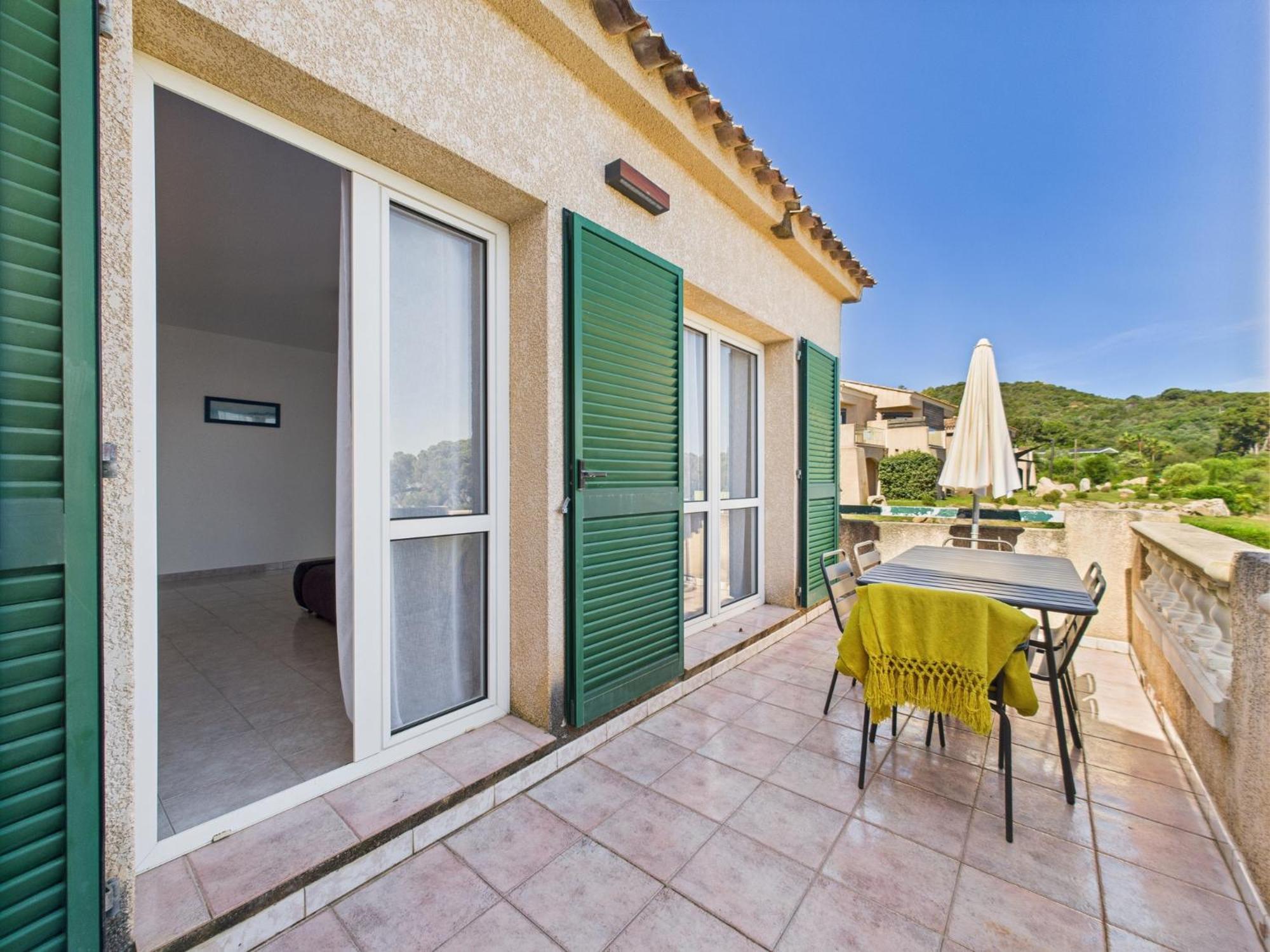 Two-Bedroom Apartment Balcony