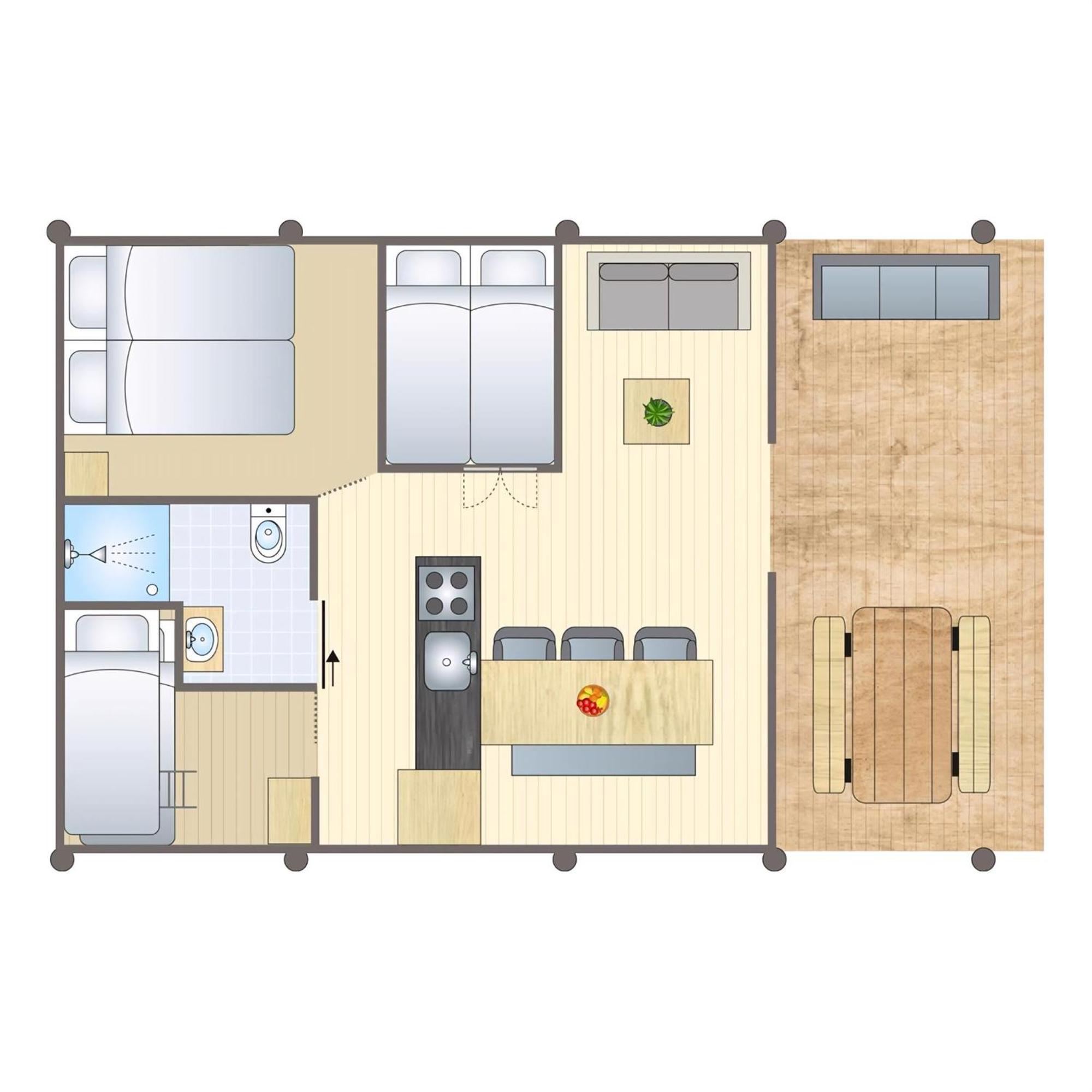 Two-Bedroom Tent