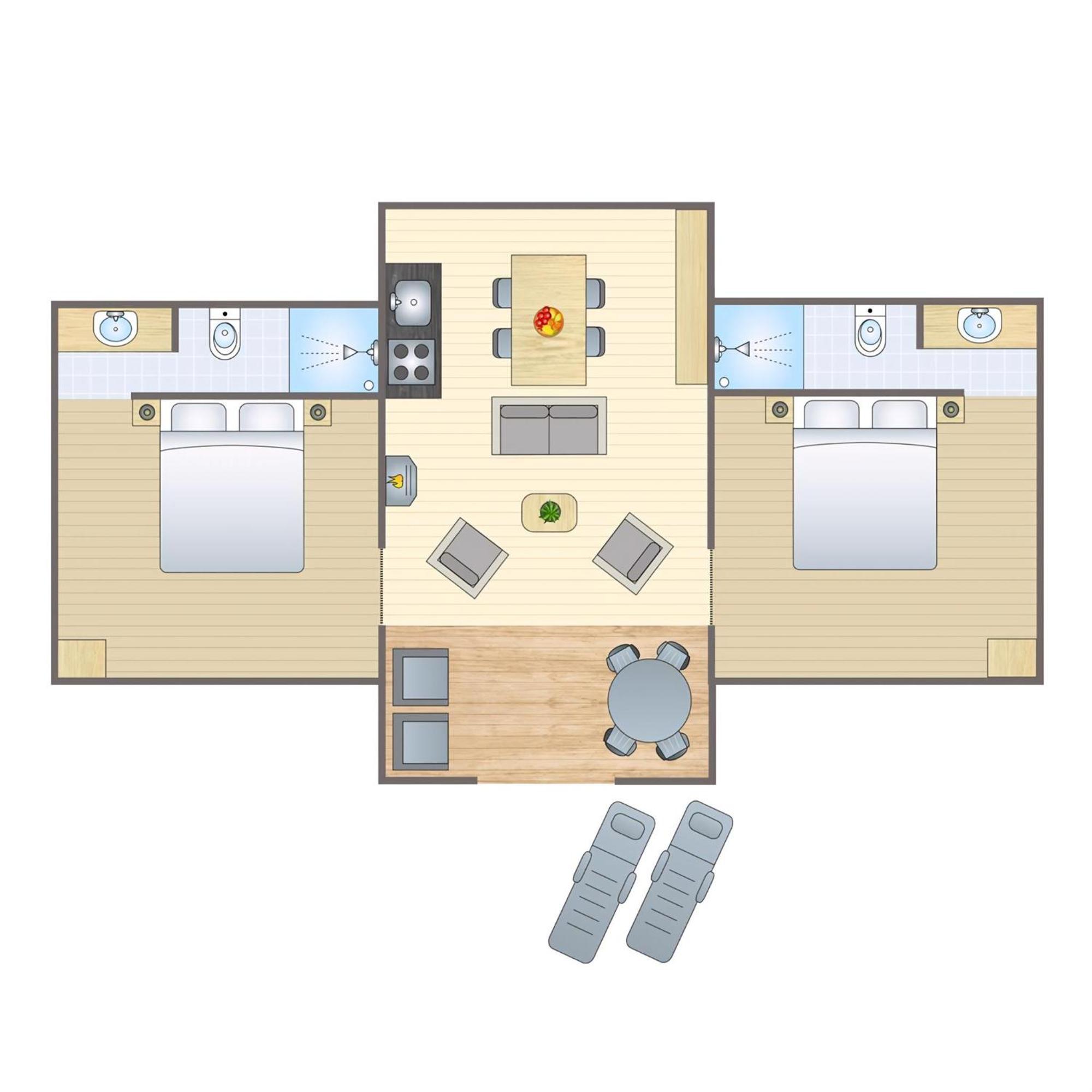 Two Bedroom Tent