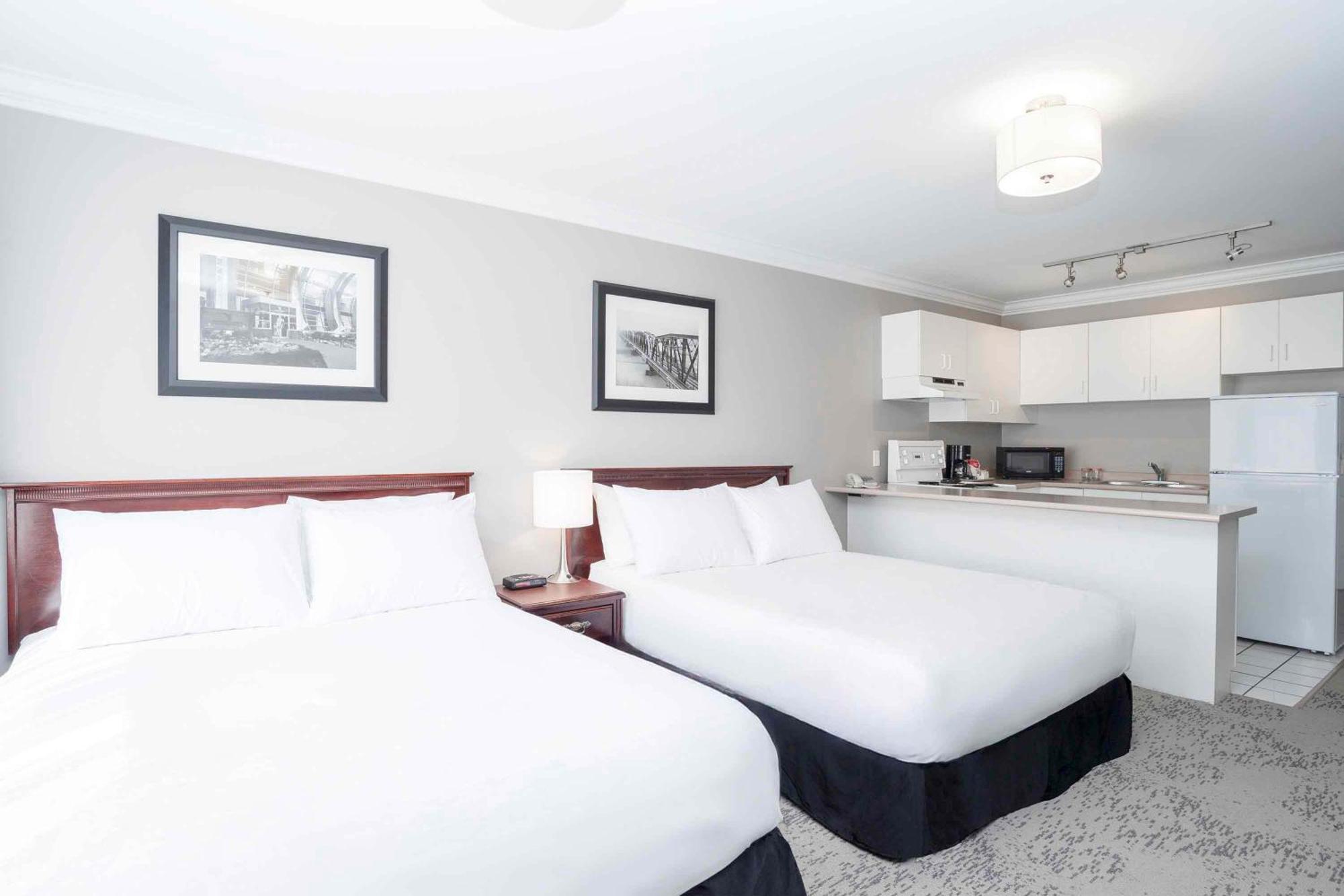 Studio Suite 2 Queen Beds Kitchen