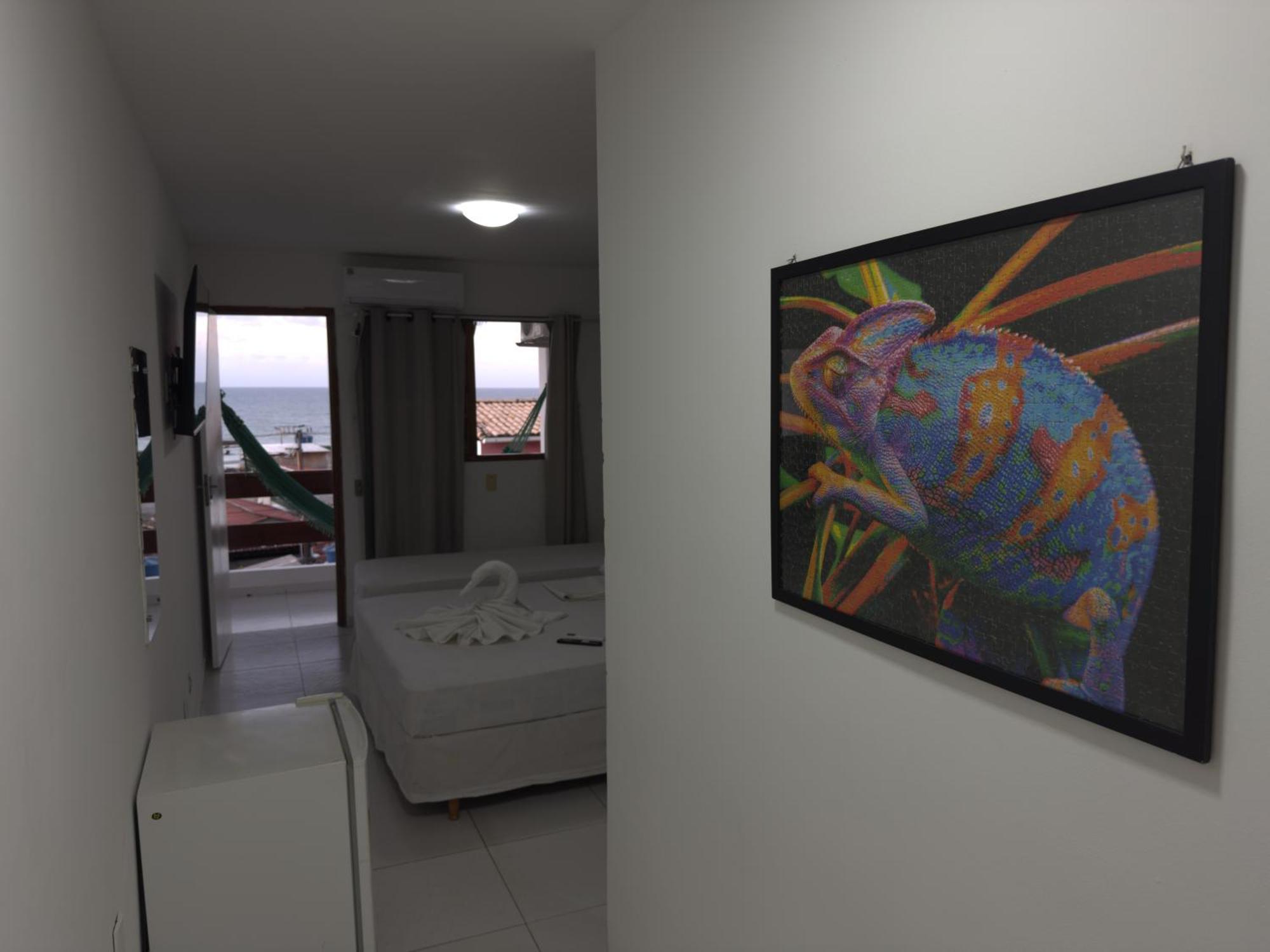 Quarto Triplo com Vista do Mar