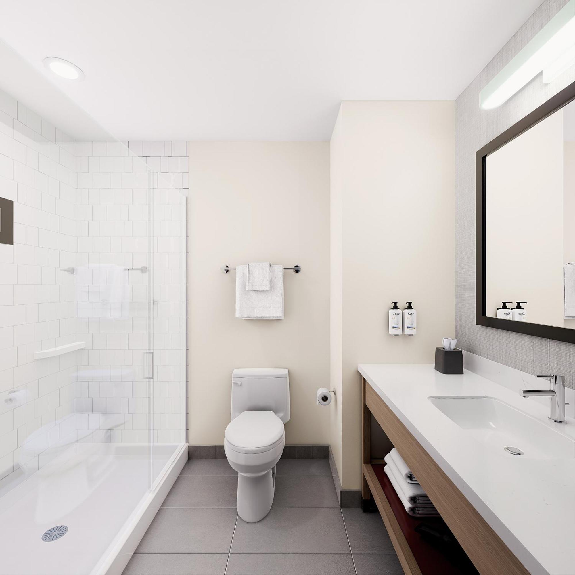 Standard Queen Room Two Queen Beds Walk Shower
