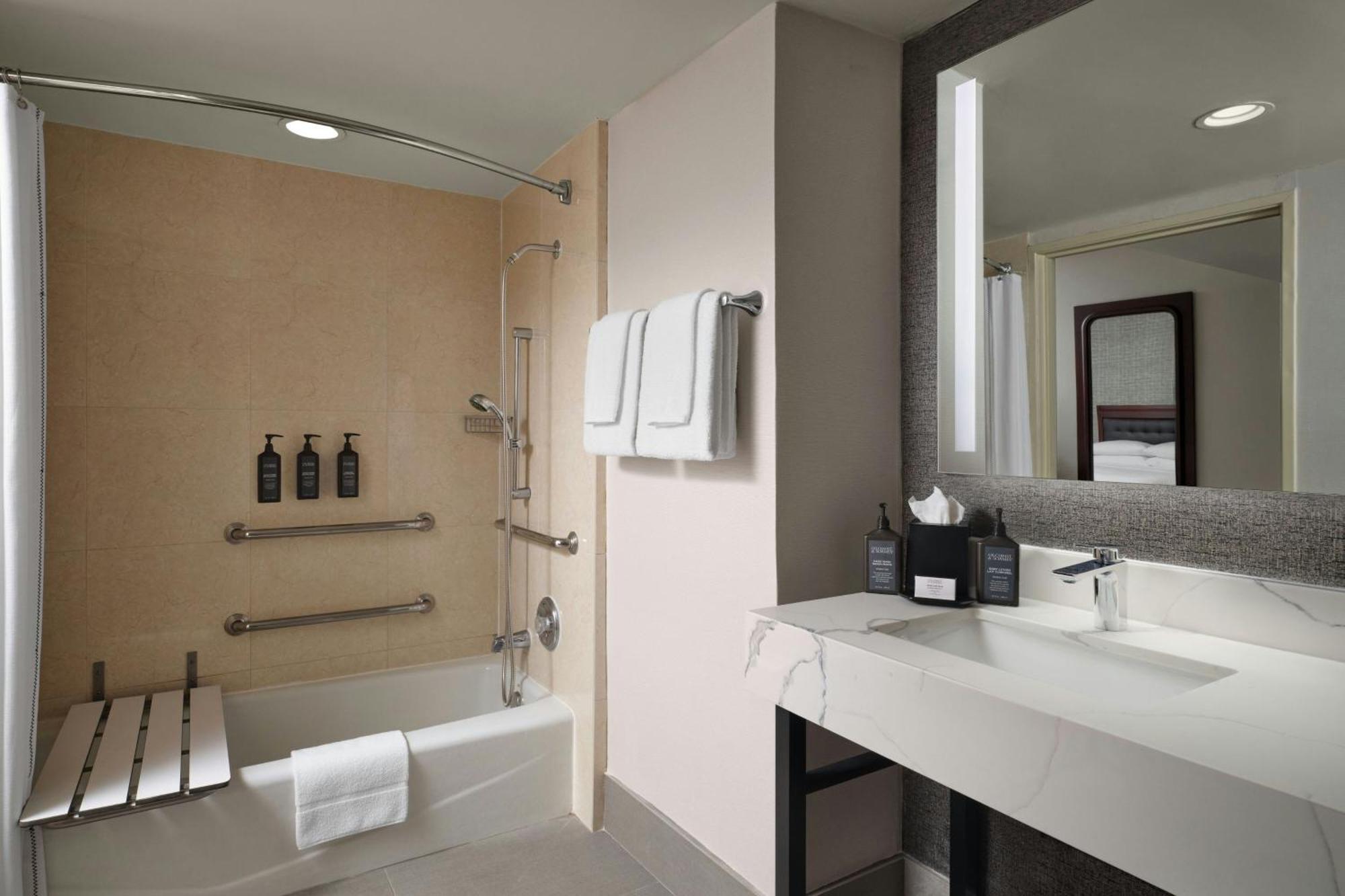 Double Room Two Double Beds Adapted Tub Mobility Hearing Accessible