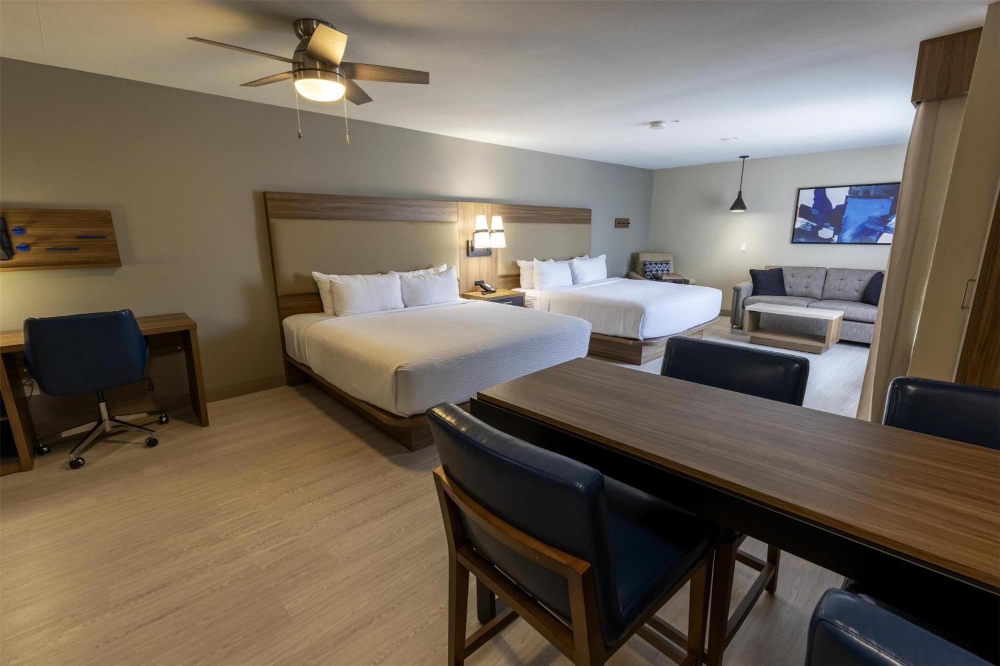 King Room Two King Beds Kitchenette