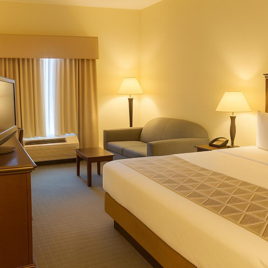 1 King Bed with Sofa Bed - Non-Smoking