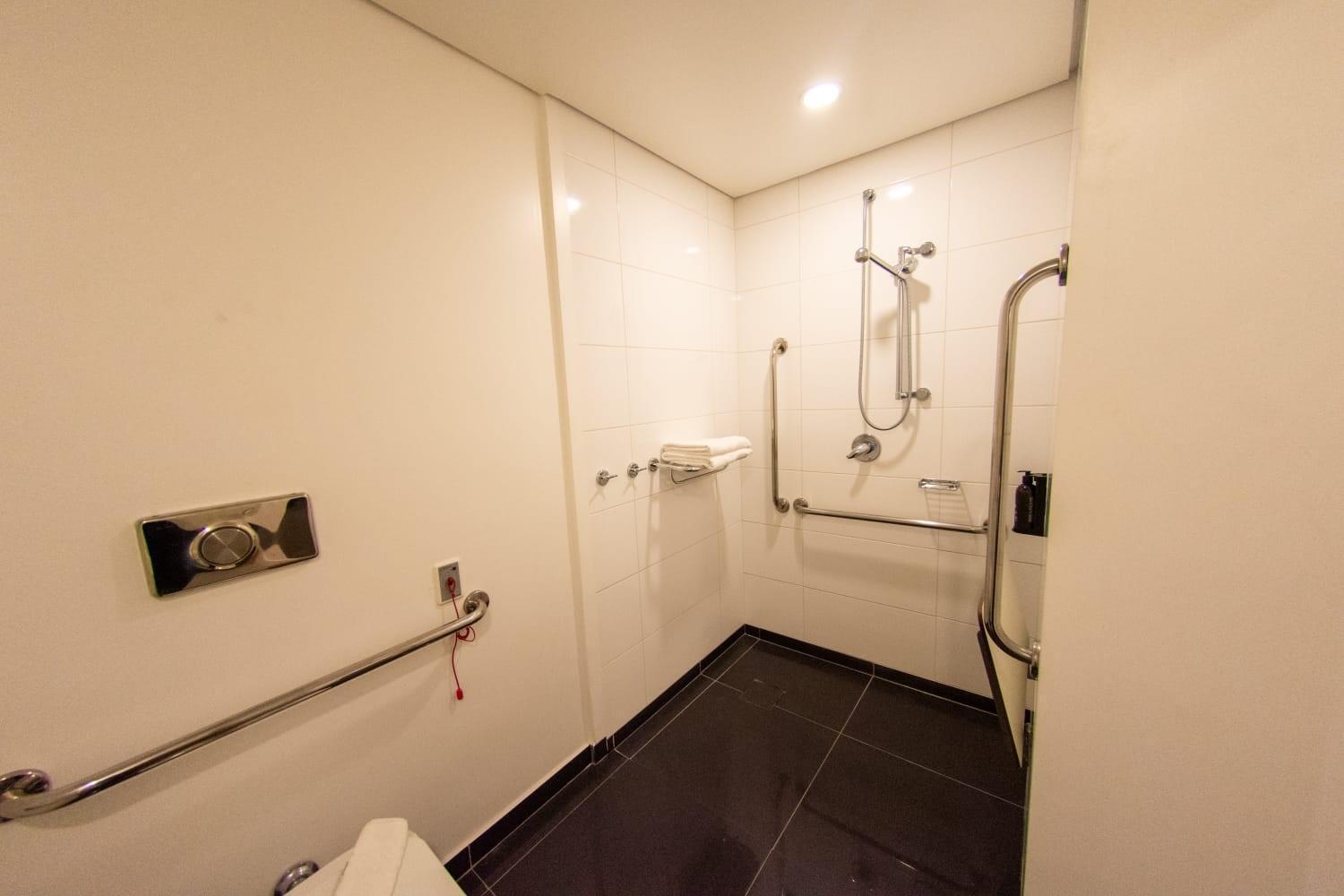 Quarto Acessível para Hóspedes com Mobilidade Reduzida