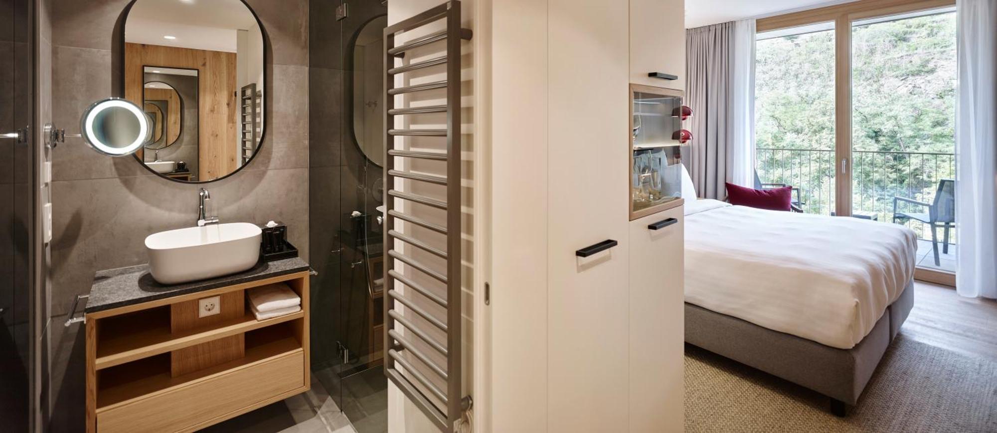 Goldberg Double Room balcony or terrace