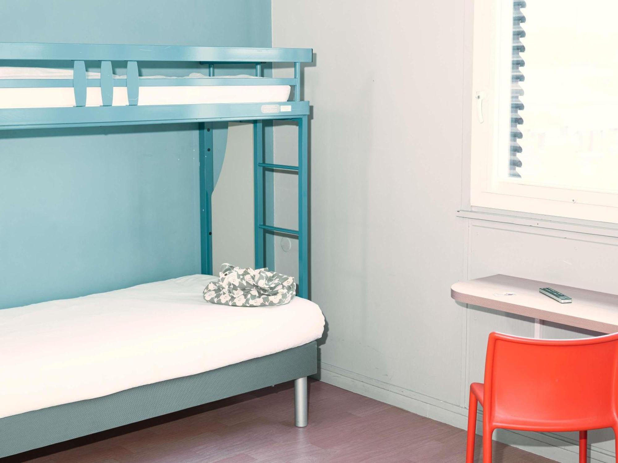 Triple Room One Double Bed One Bunk Bed