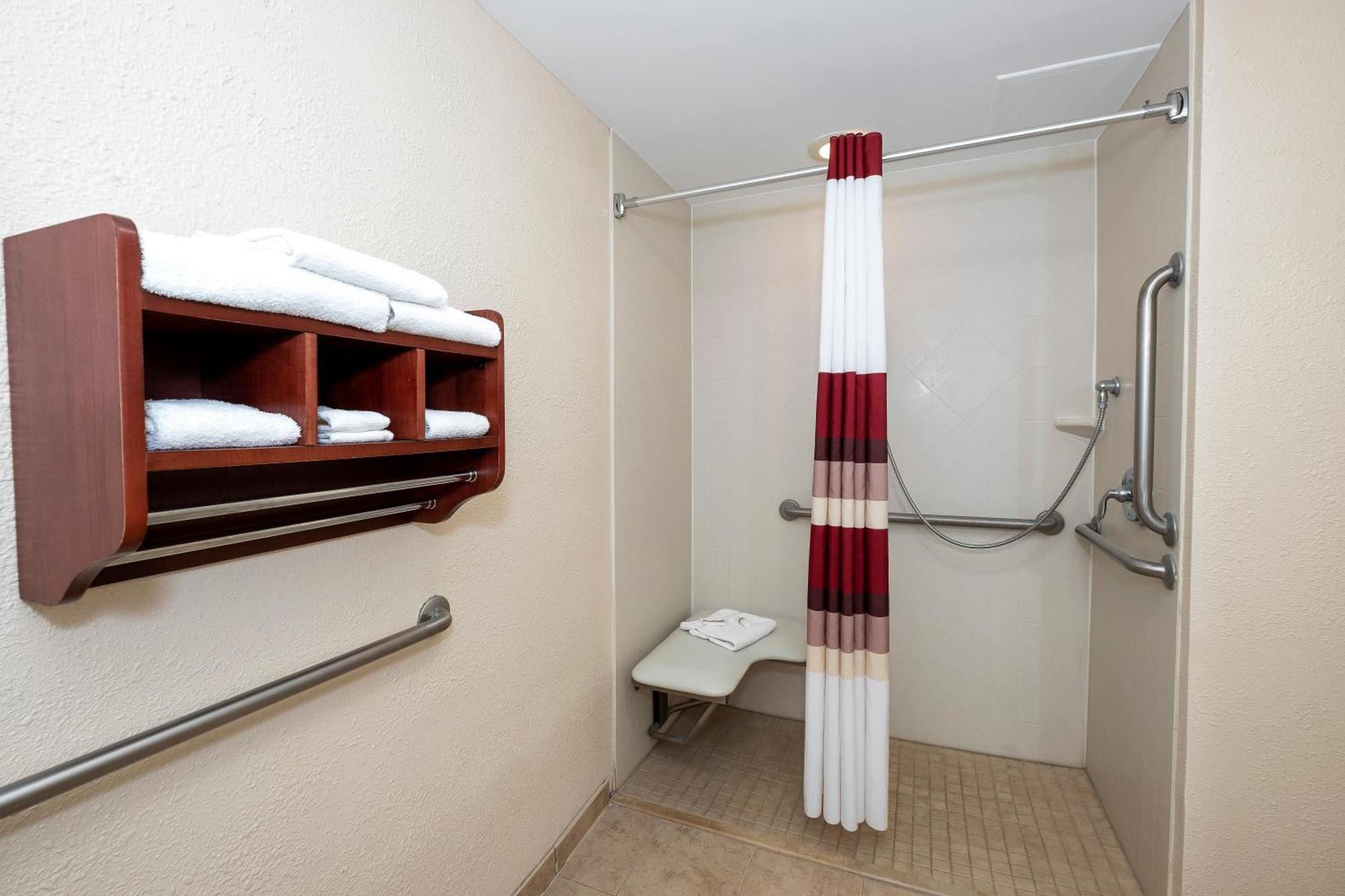 Standard Room One Double Bed Disability Access Roll Shower Smoke